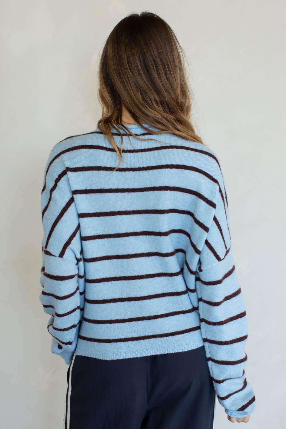 Cabana-Striped Piper Cardigan