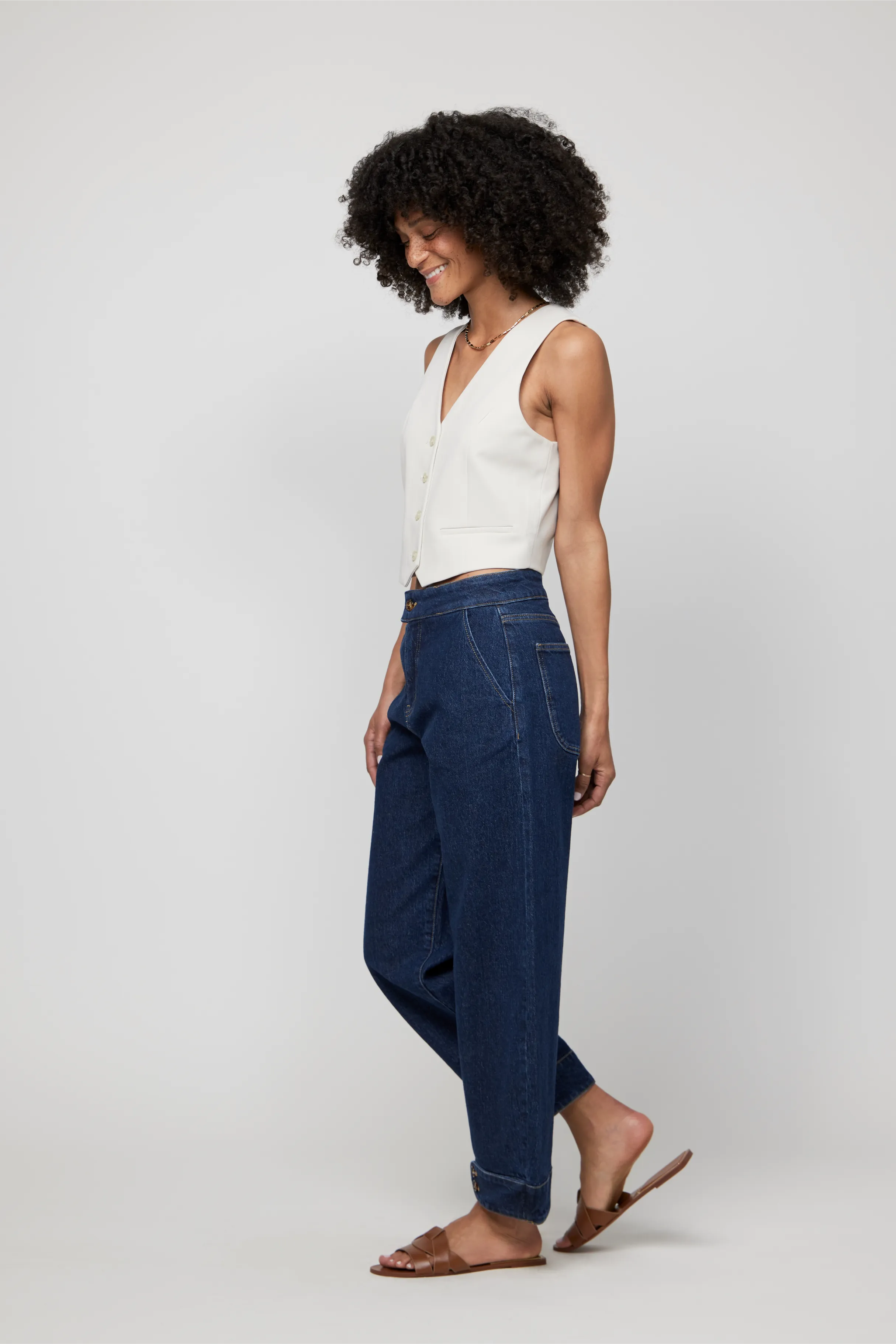 Jasper Balloon Leg High Rise, Vintage Indigo
