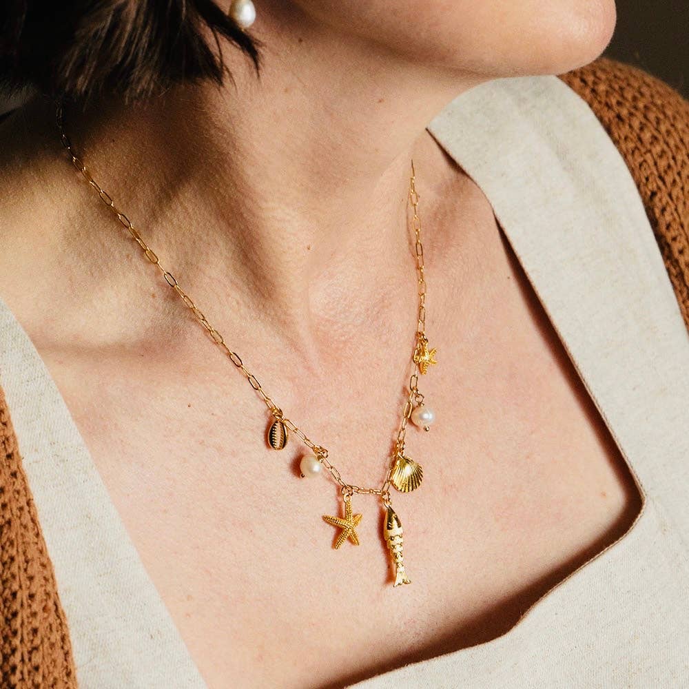 Pacifica Charm Necklace