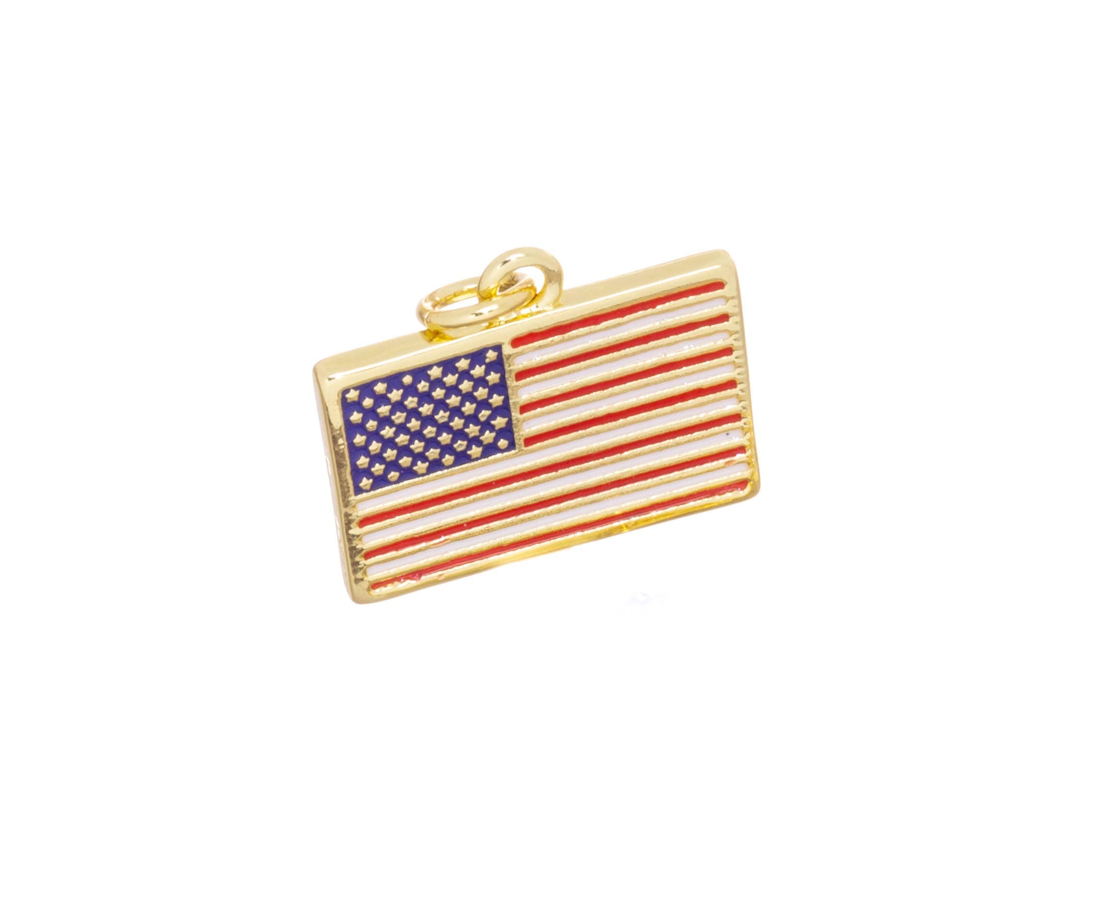 USA Flag Charm