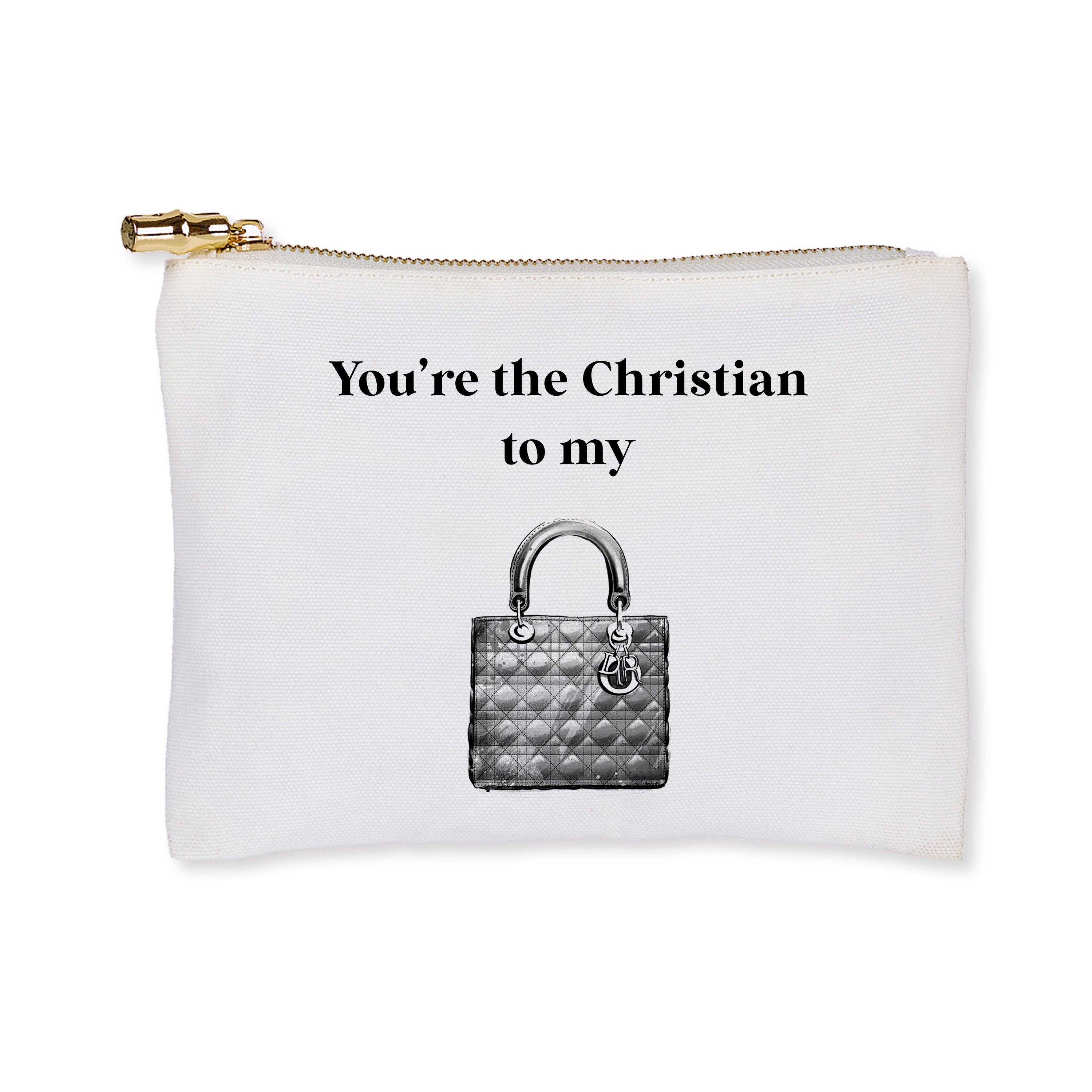 Flat Zip - Christian to my Dior