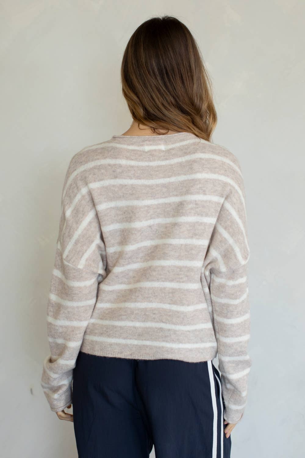Cabana-Striped Piper Cardigan