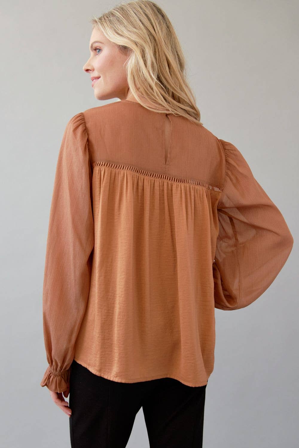 Samantha Satin Blouse
