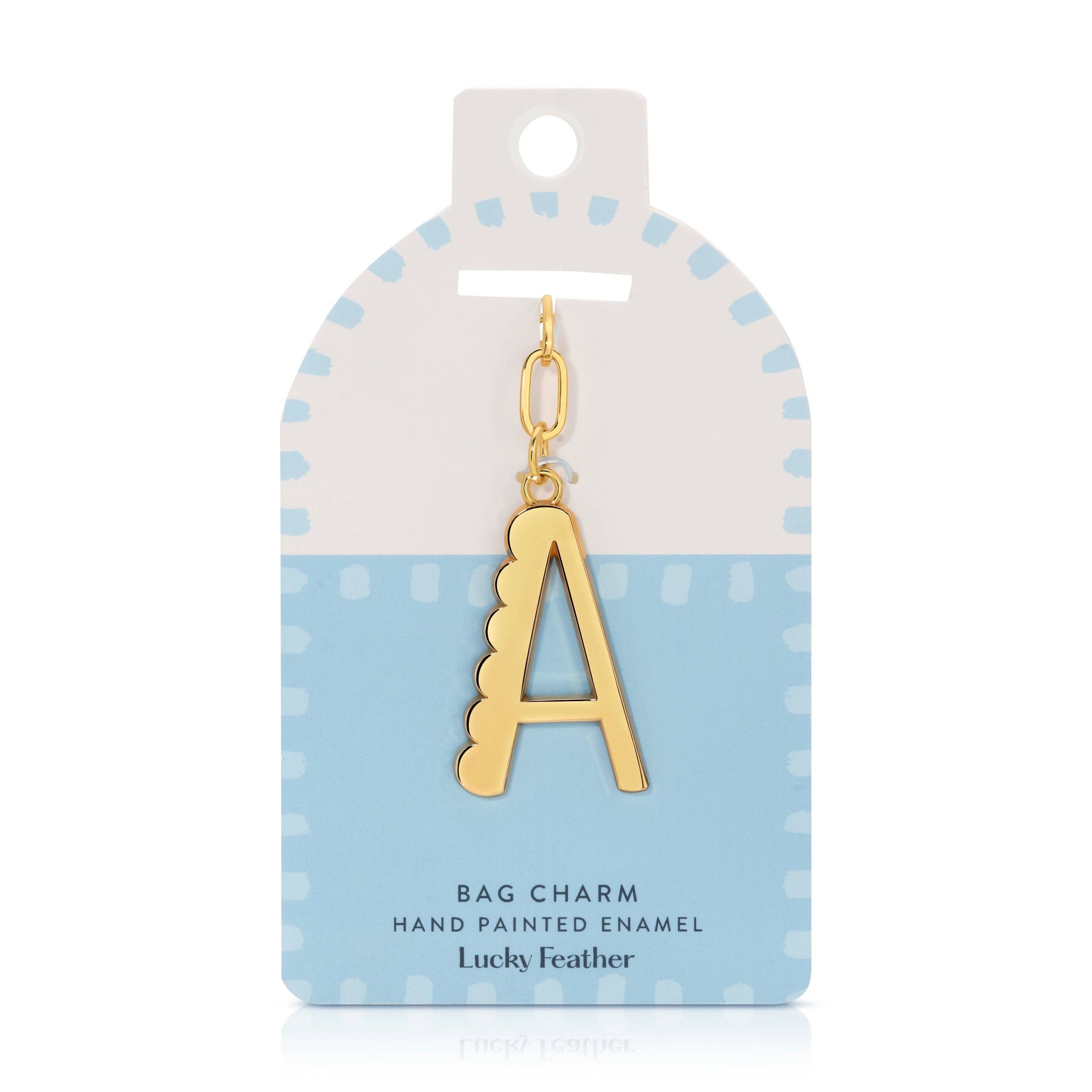 Enamel Bag Charm / Keychain
