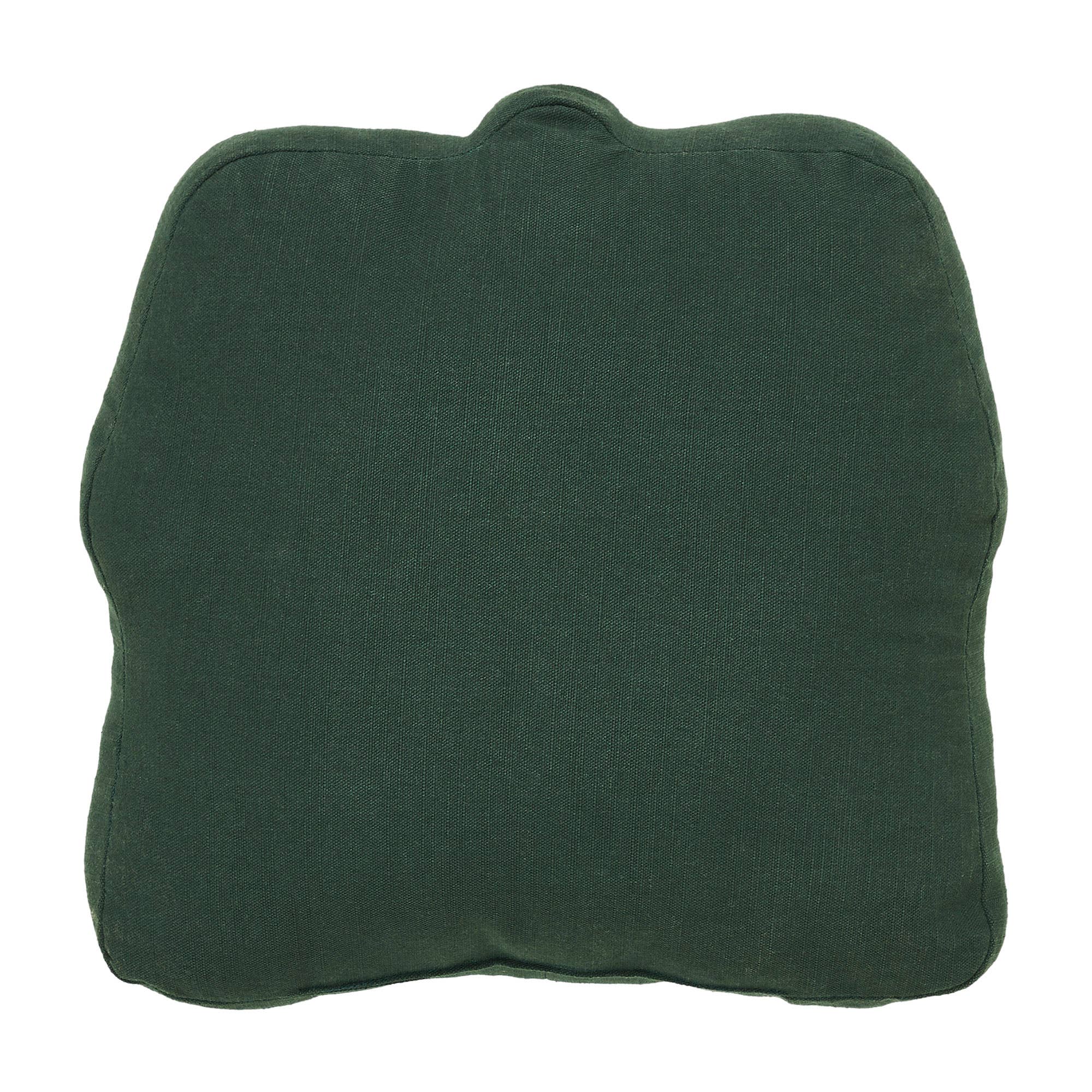 Christmas Cottage Pillow with Beads 14x14