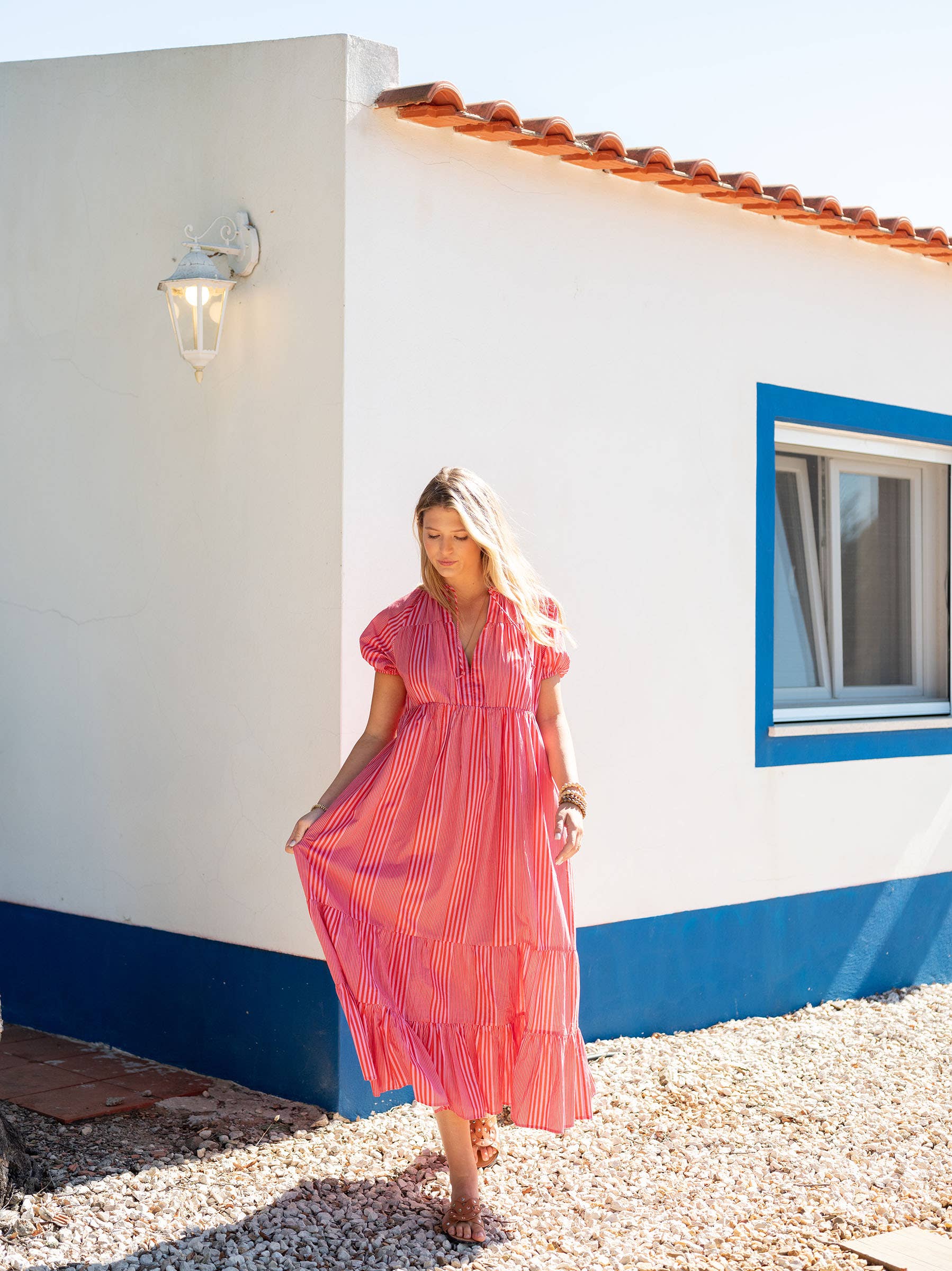 Birdie Short Sleeve Maxi Dress