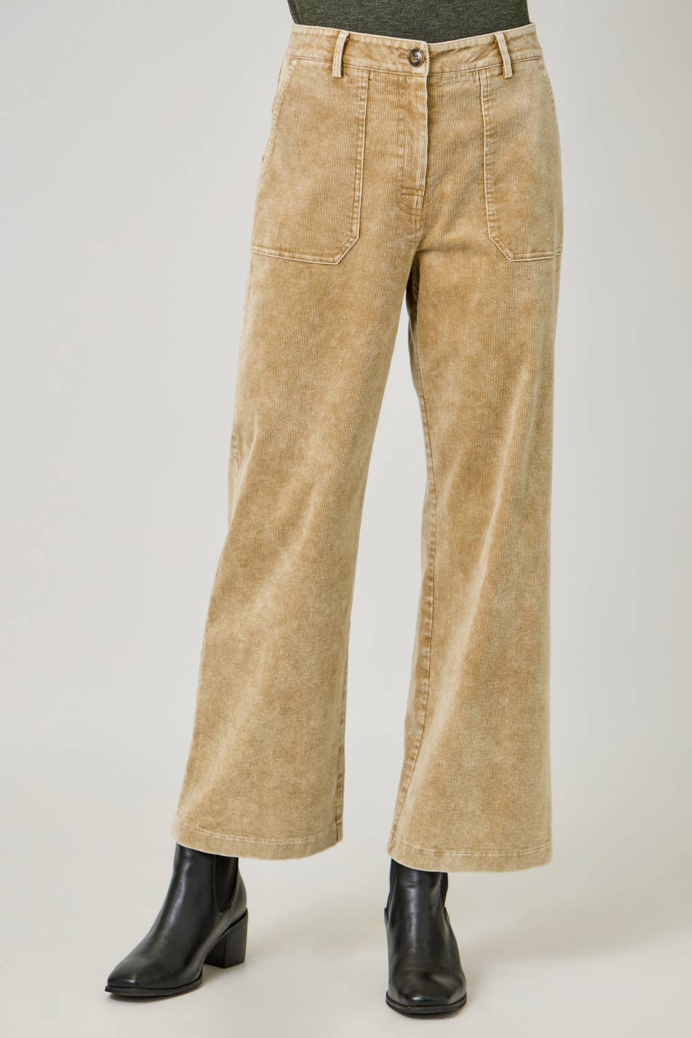 Washed Corduroy Trousers