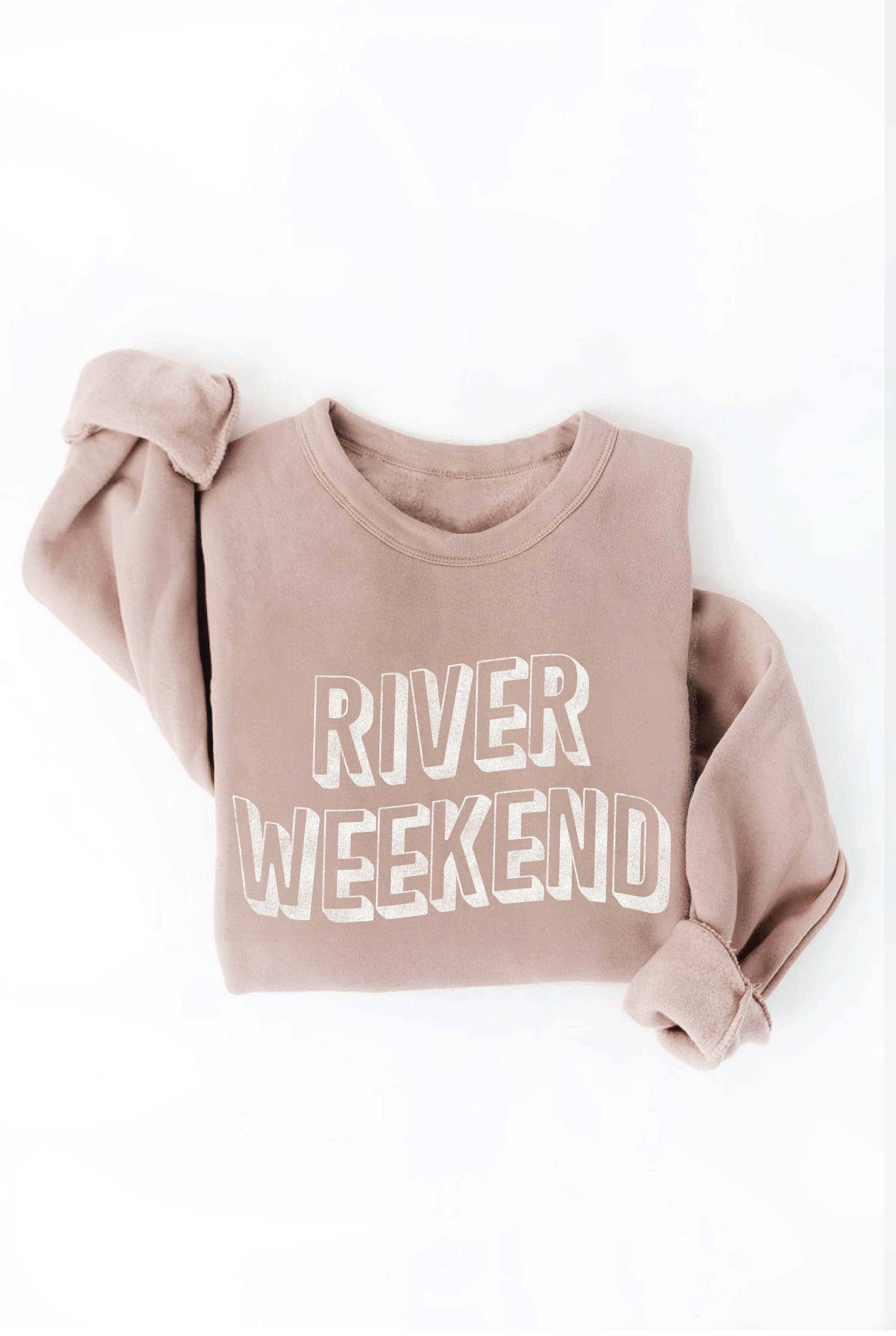 RIVER WEEKEND Graphic Sweatshirt
