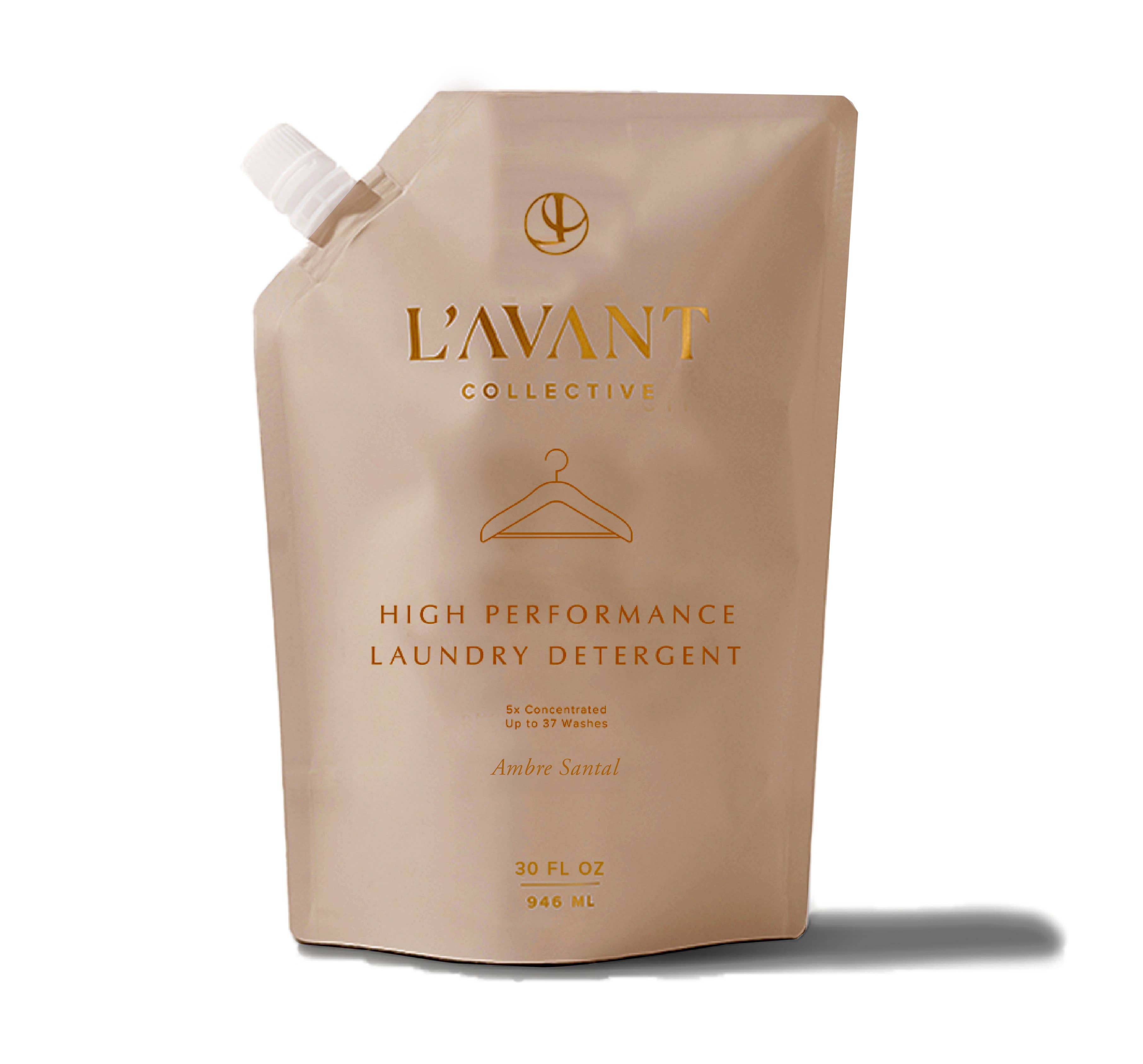 Laundry Detergent Refill Pouch Ambré Santal