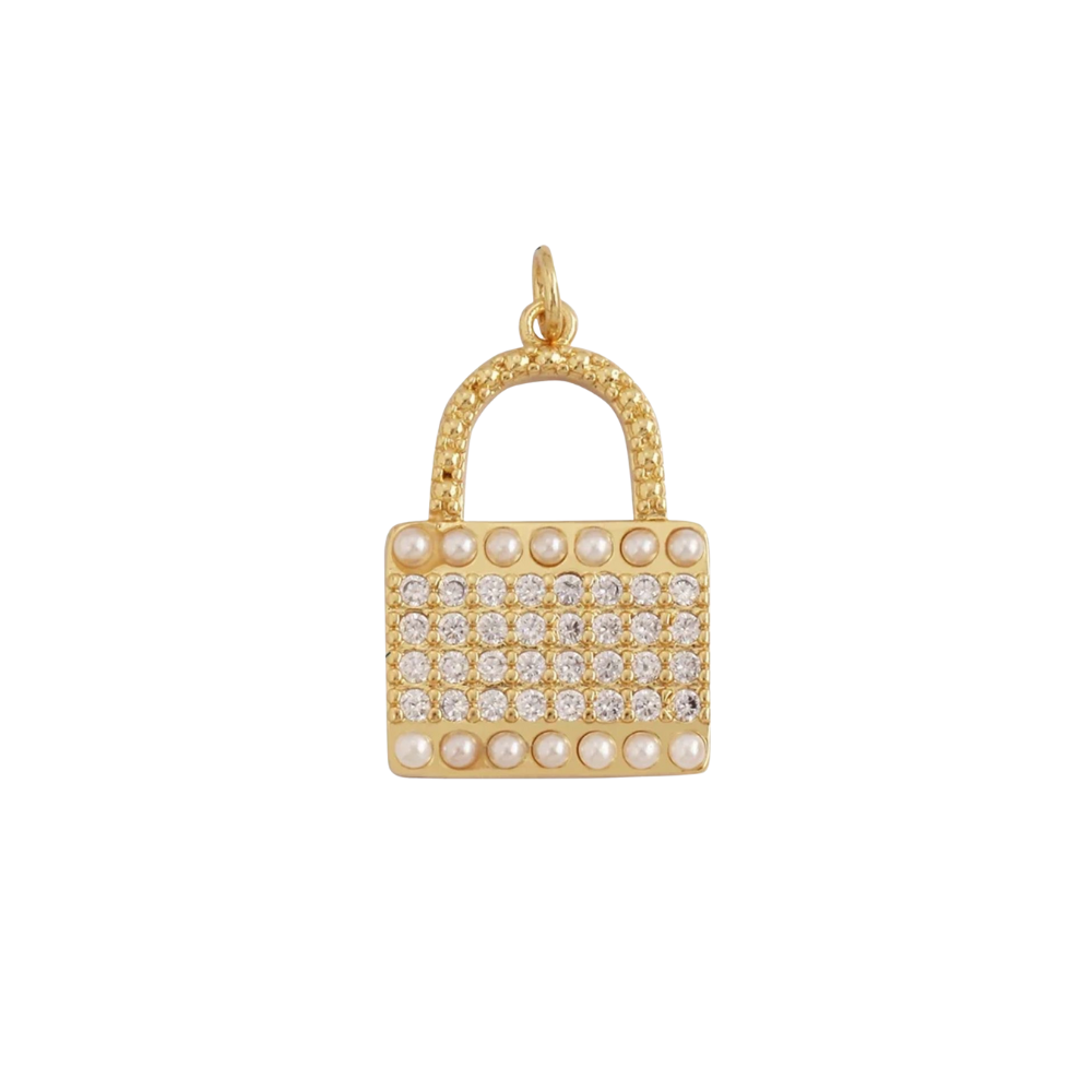 Pearly Lock Charm