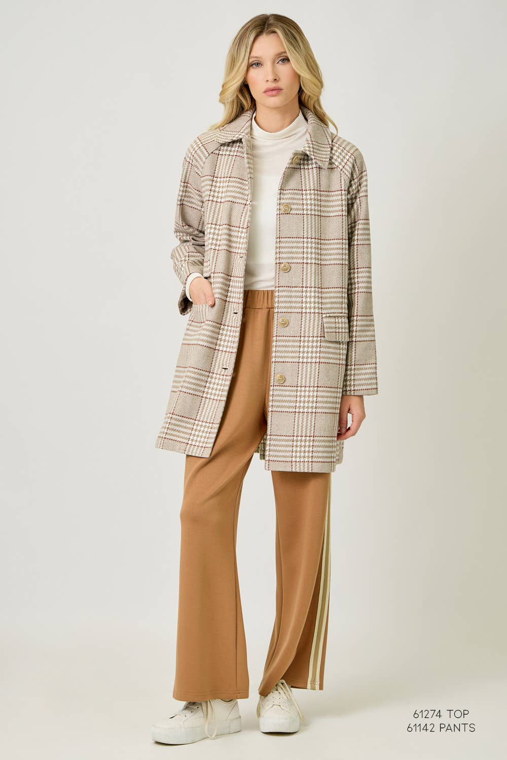 Single Breasted Midi Coat
