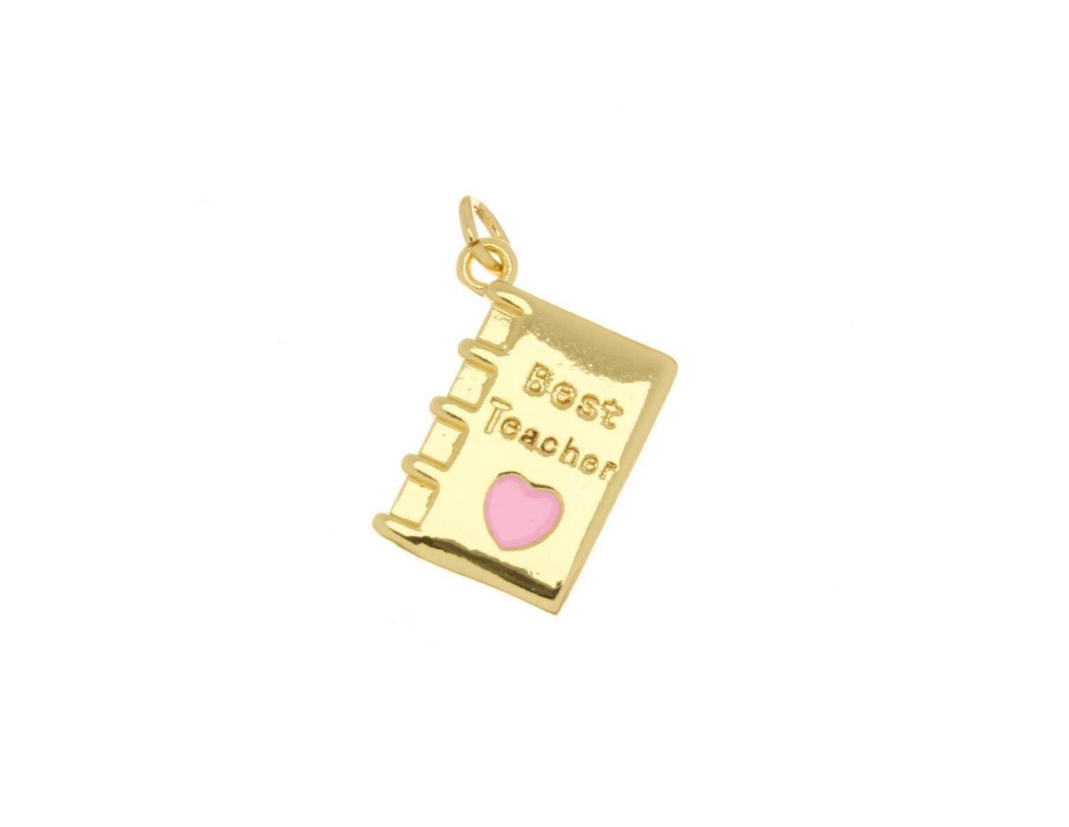Teacher Appreciation Notebook Charm jewelry gift CPG2602