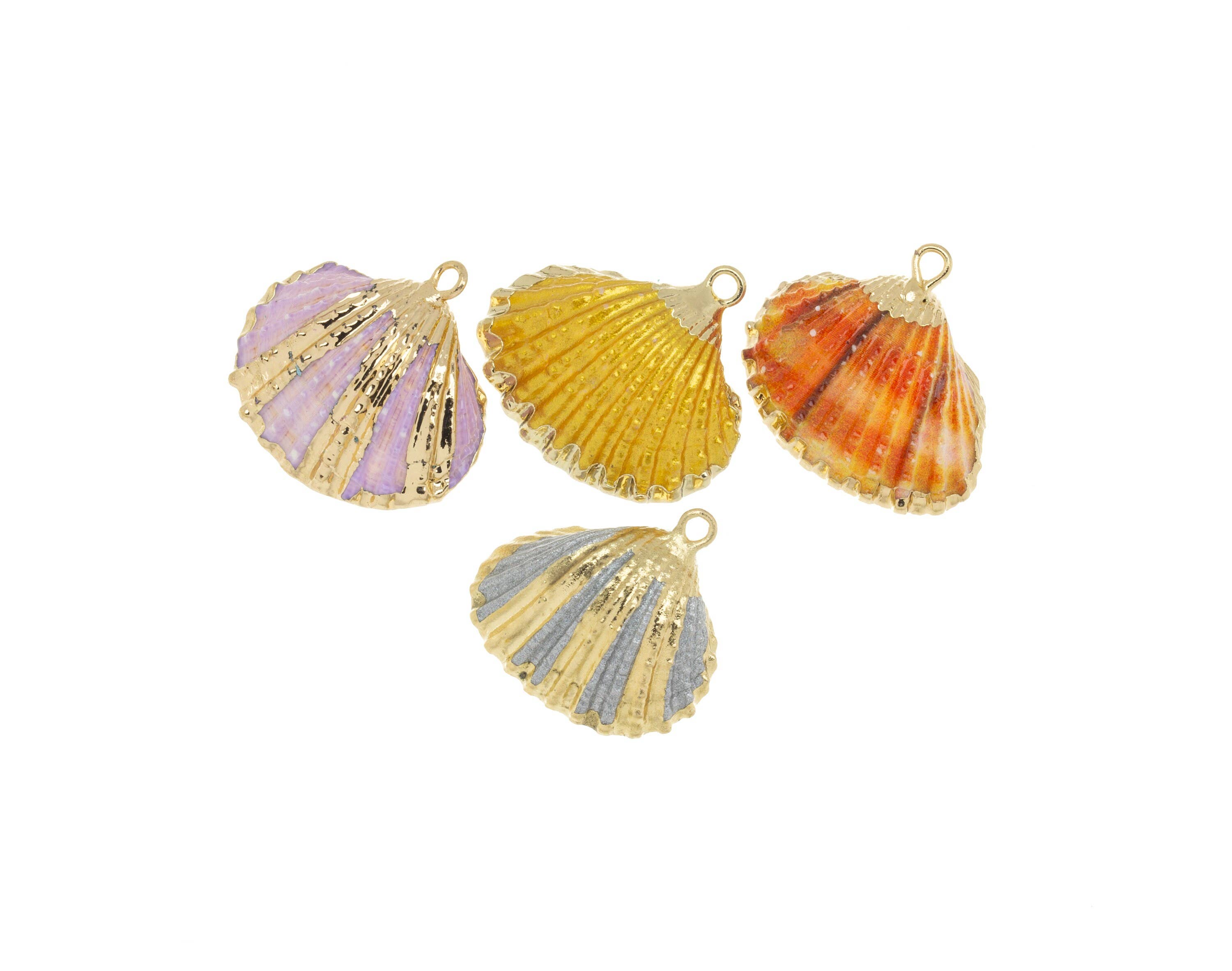 Sea Shell Clam Charm Wholesale Various Quantities CPG731