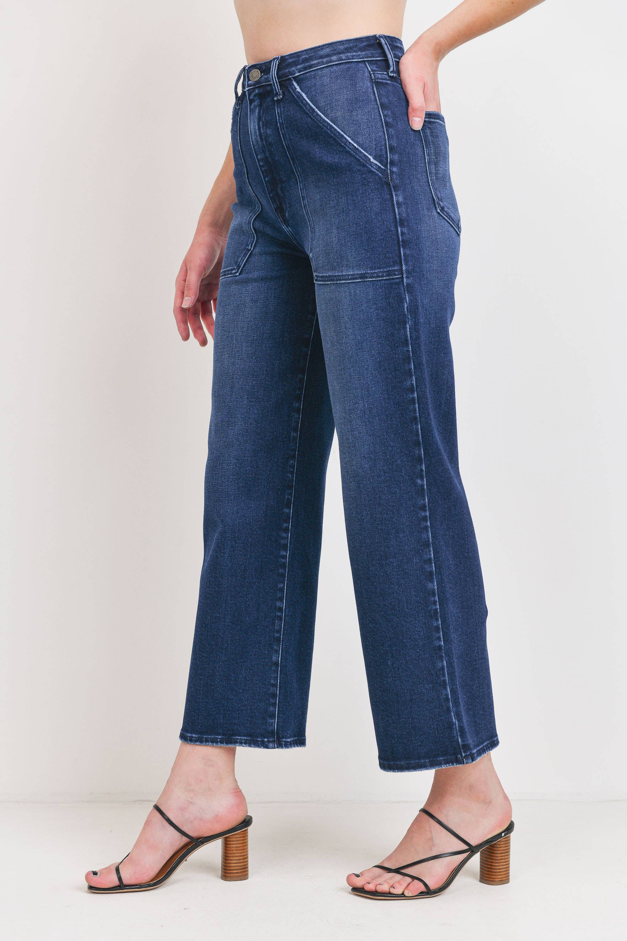 Casey Cargo Pocket Wide Leg Pant