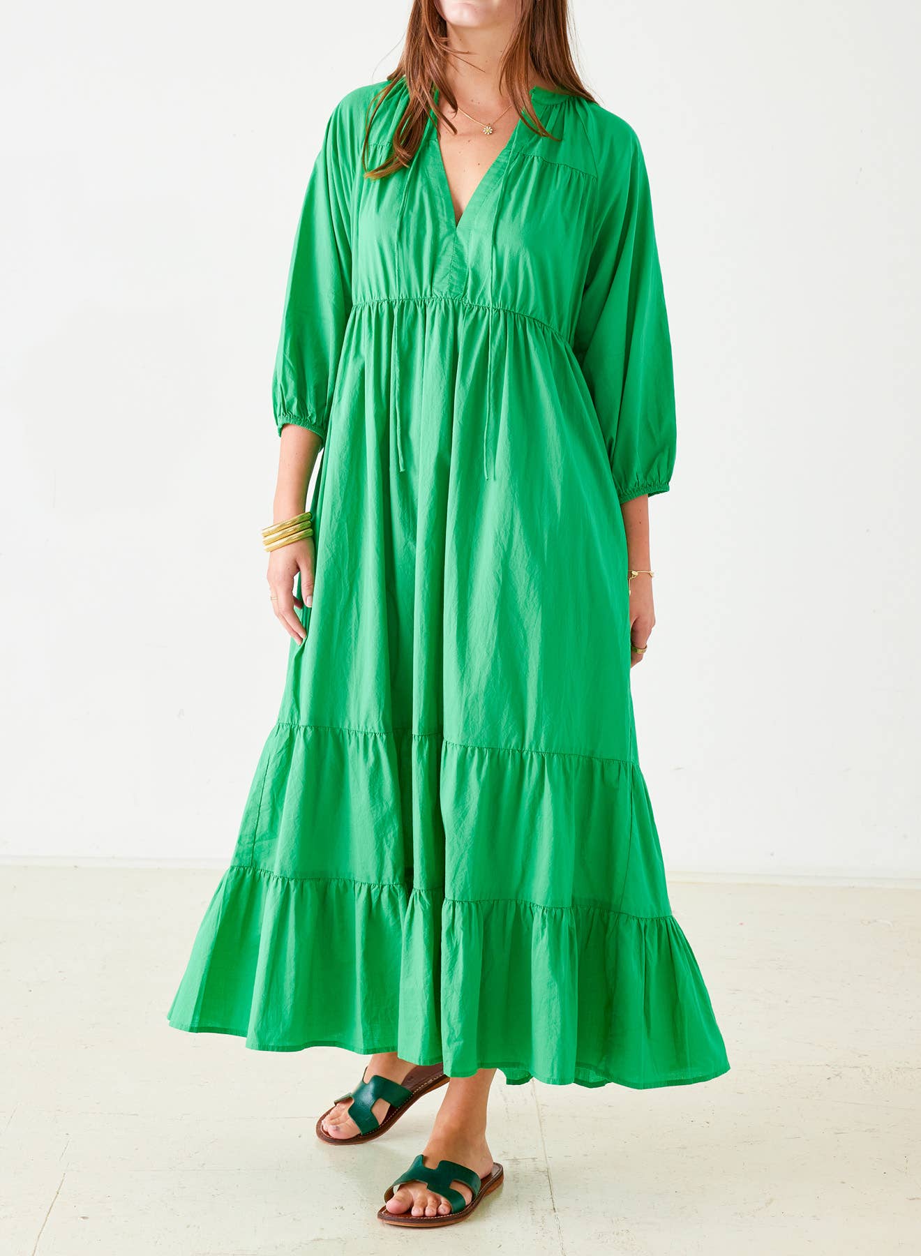 Birdie Short Sleeve Maxi Dress