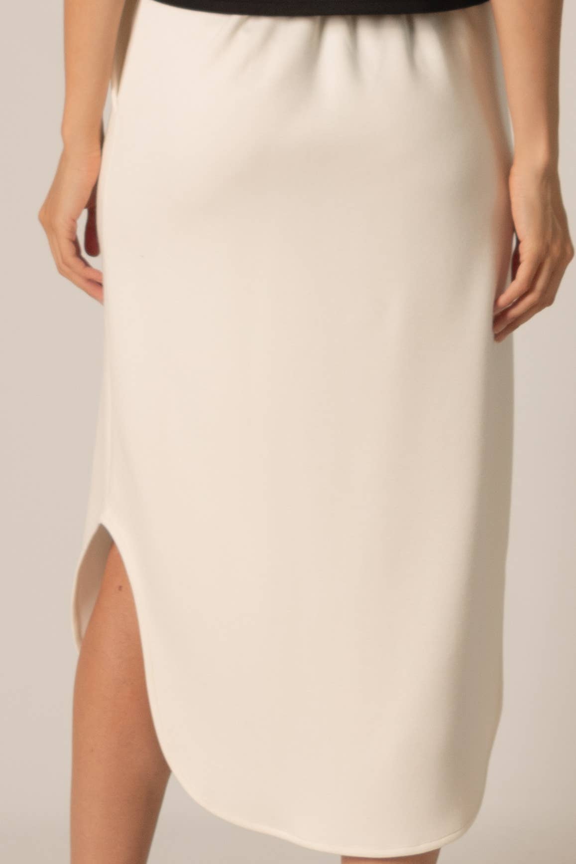 P. CILL Butter Modal Midi Skirt