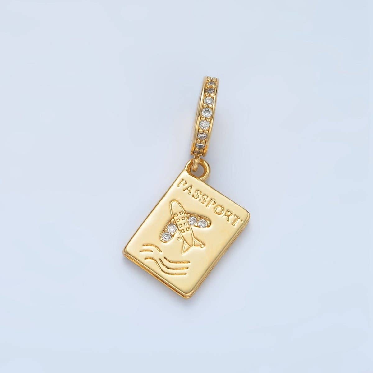 Travel Passport Charm