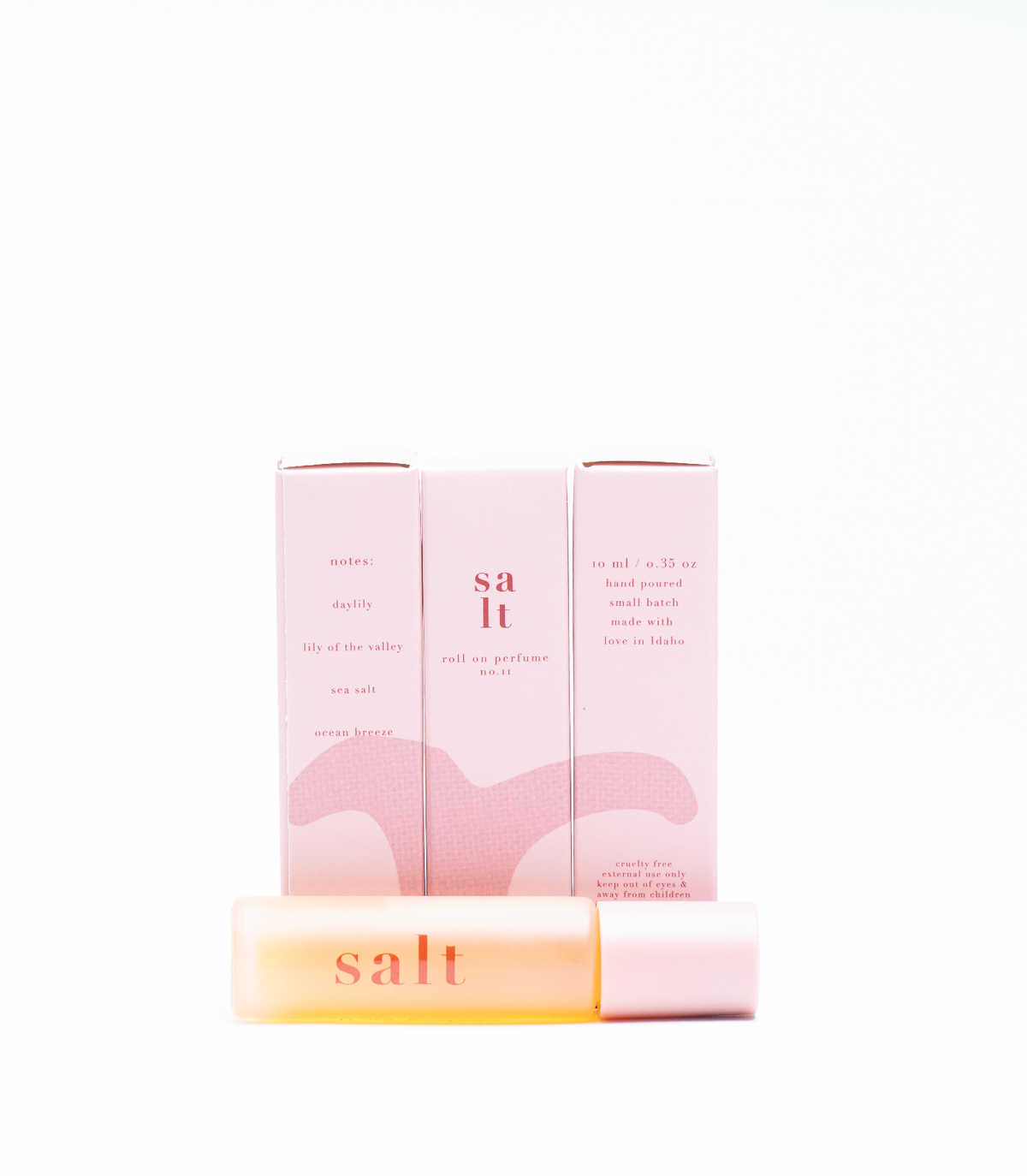 No.11 salt • clean perfume • roll-on or eau de parfum options