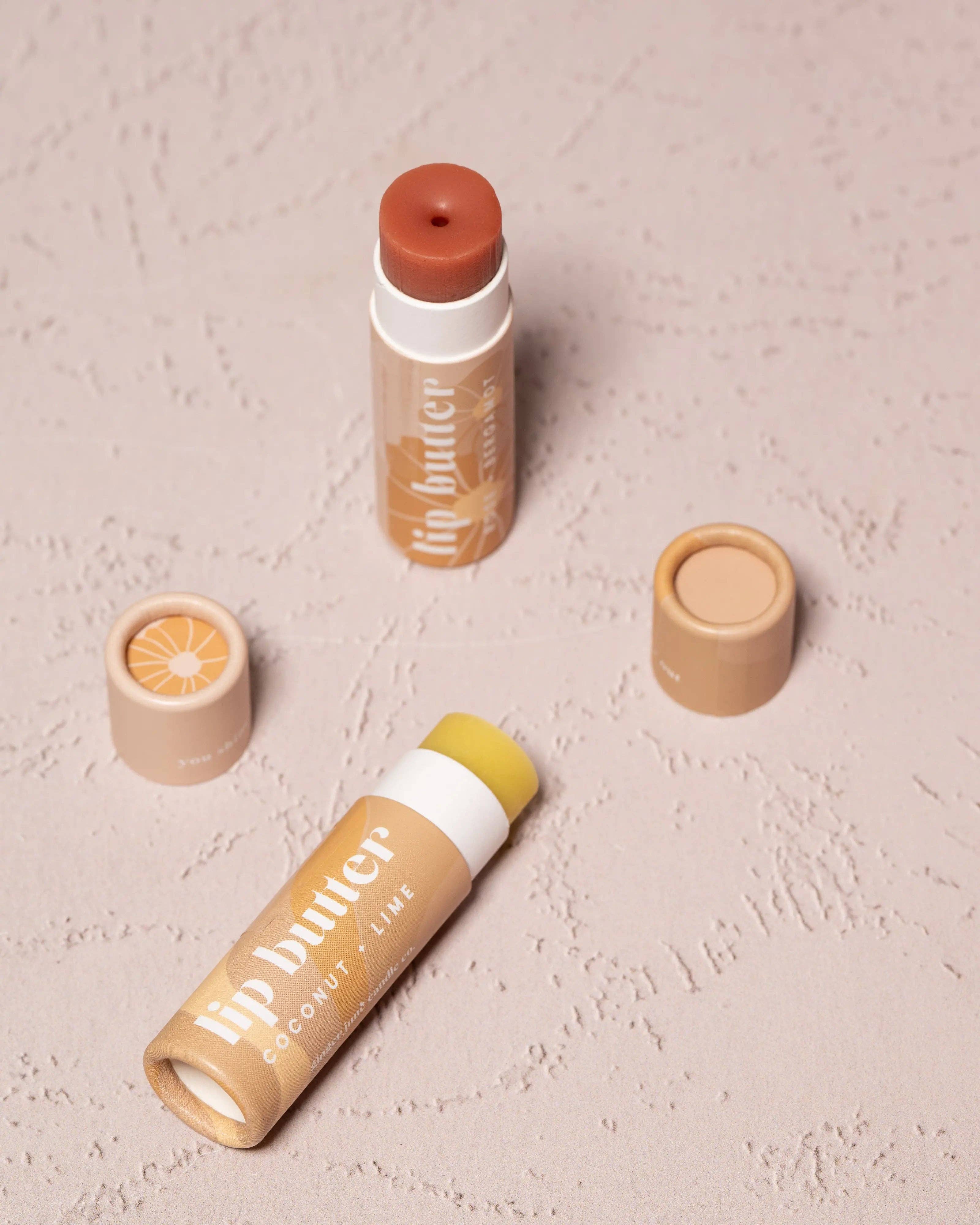 Lip butter • rose bergamot • botanically tinted • moisture rich & glossy enhanced with olive squalane