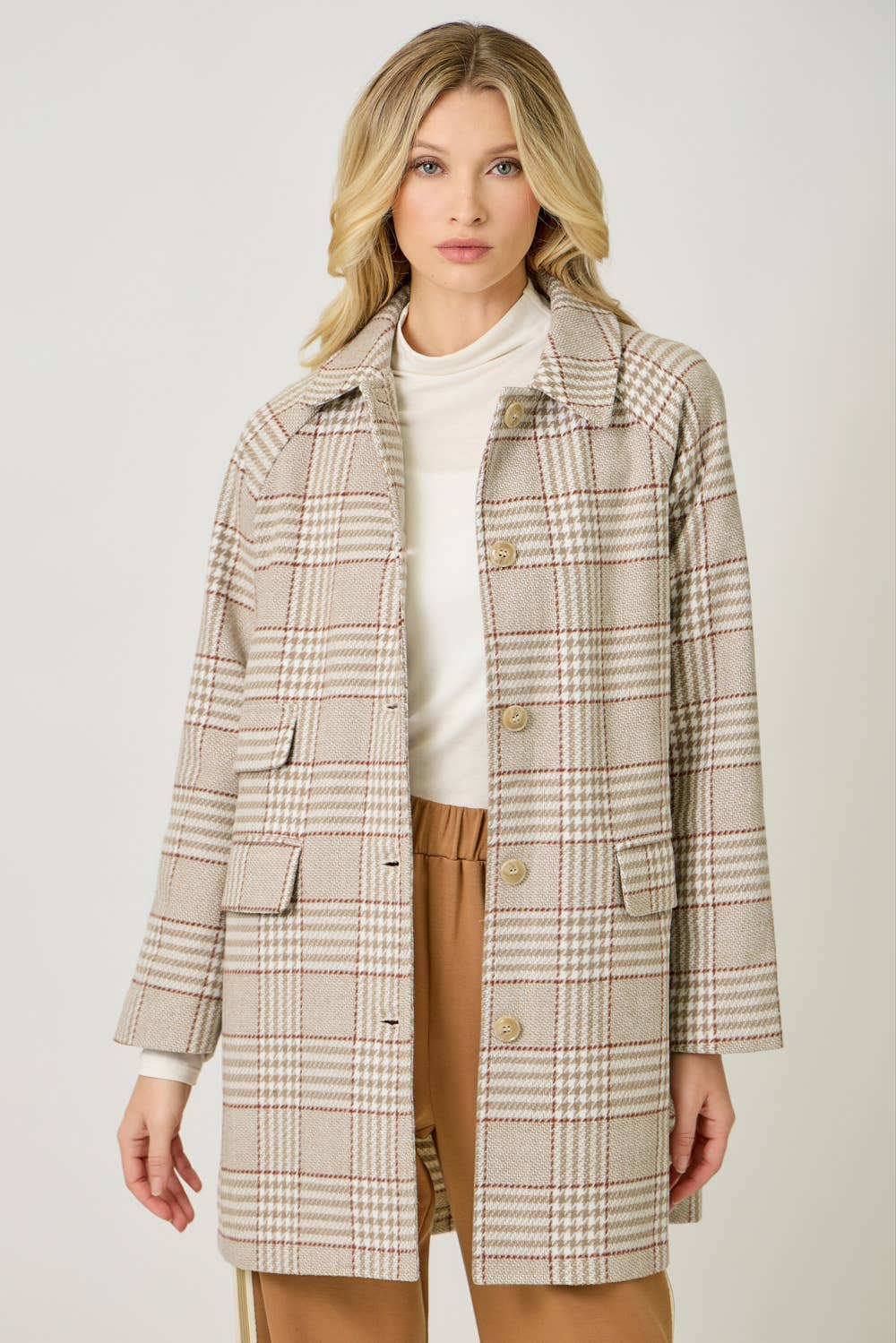 Single Breasted Midi Coat