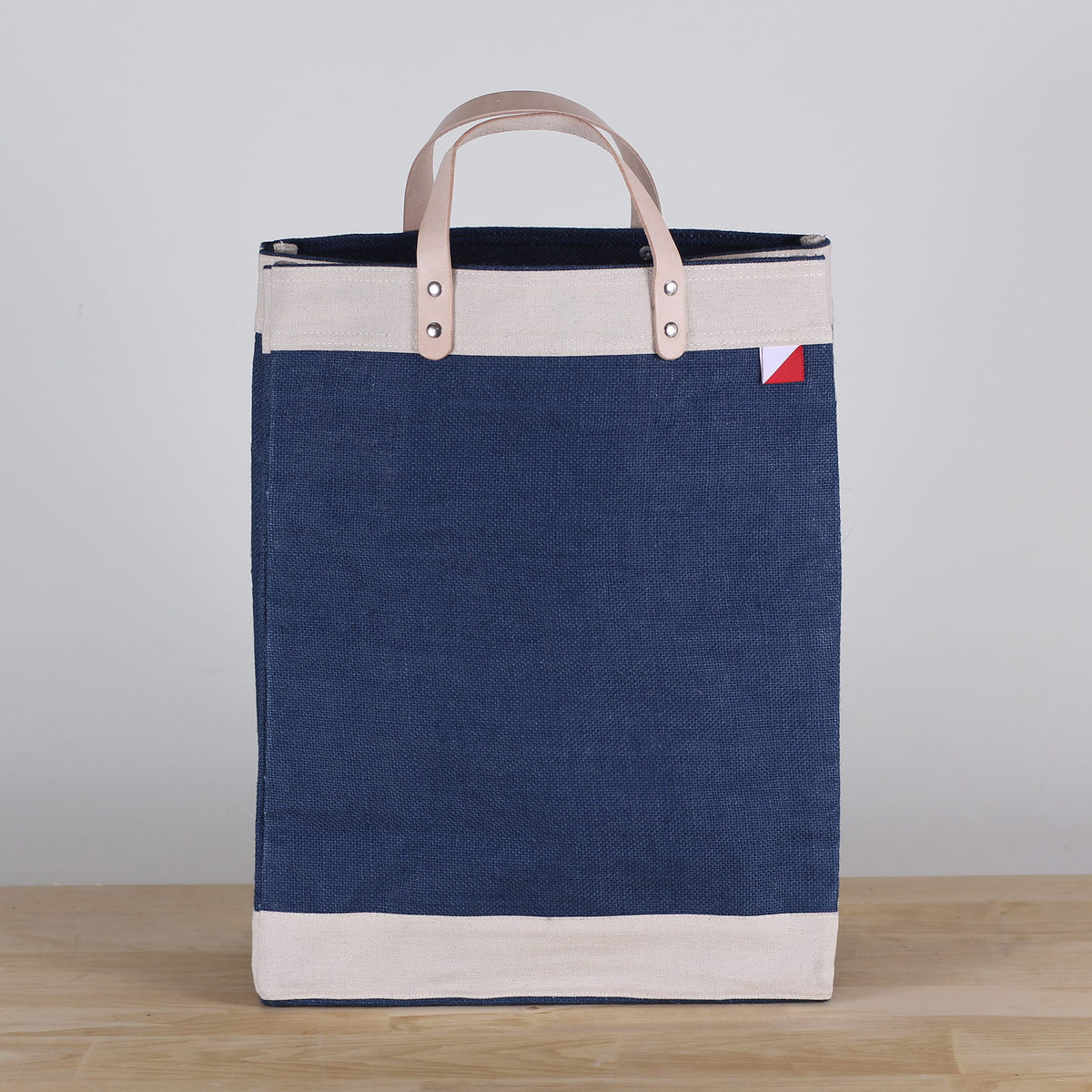 Bazaar Jute and Leather Market Tote Bag