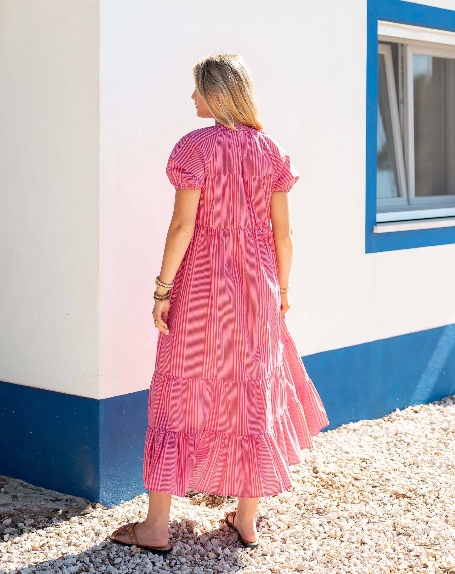 Birdie Short Sleeve Maxi Dress