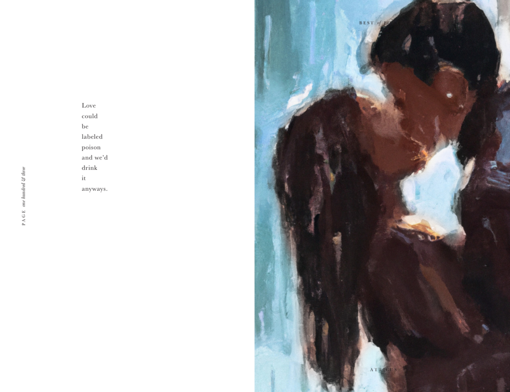 The Best Of Atticus Poetry Collection
