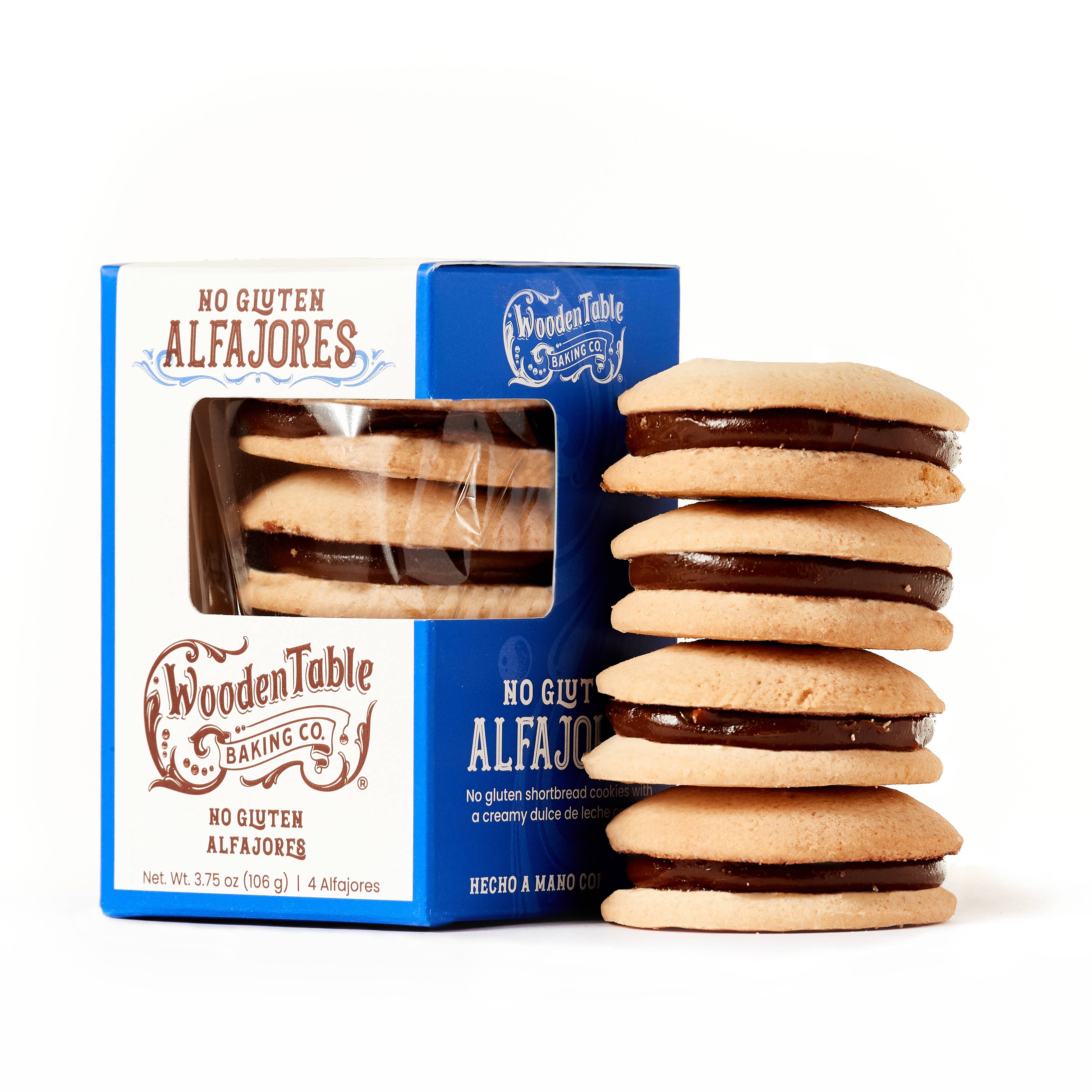 Traditional Alfajores Cookies (No Gluten)