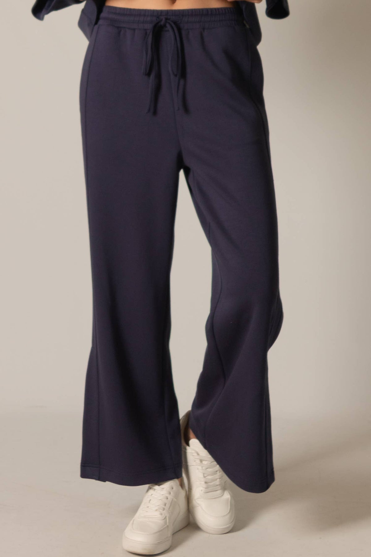 Butter Modal Side Binding Wide Leg Pants