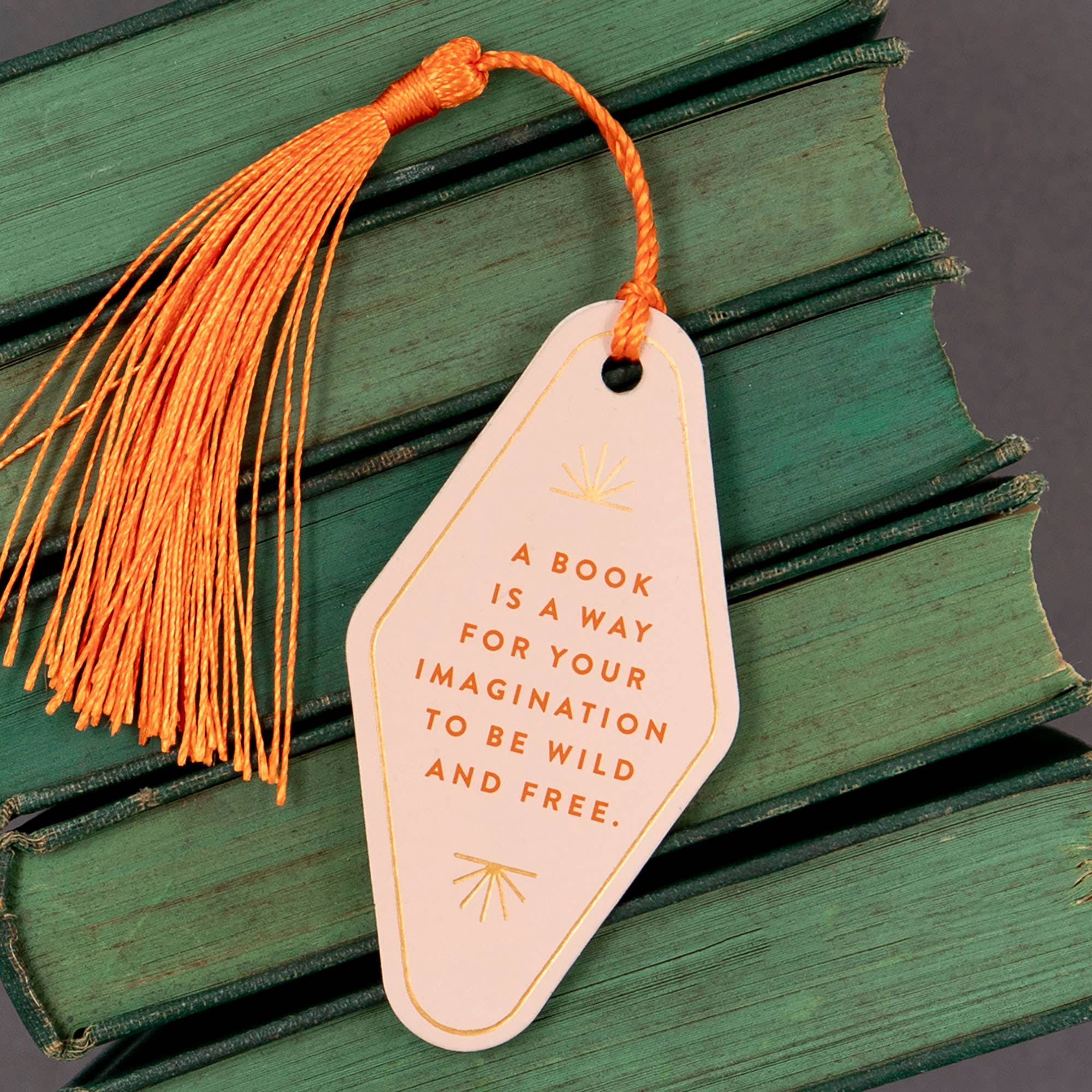 Your Imagination Anything But Weak Vegan Leather Bookmark Leather Bookmark