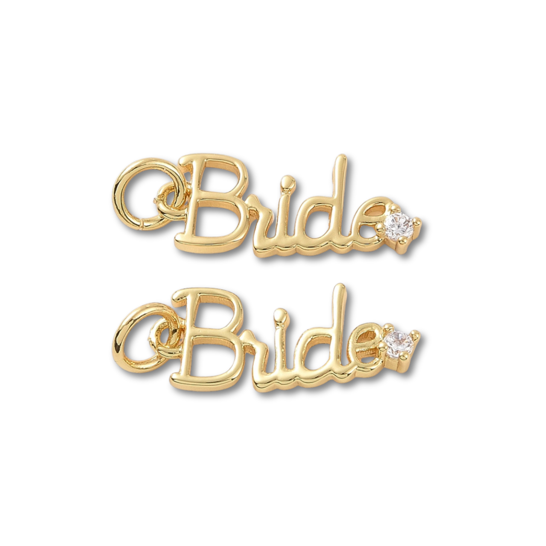 Bride Gold Charm