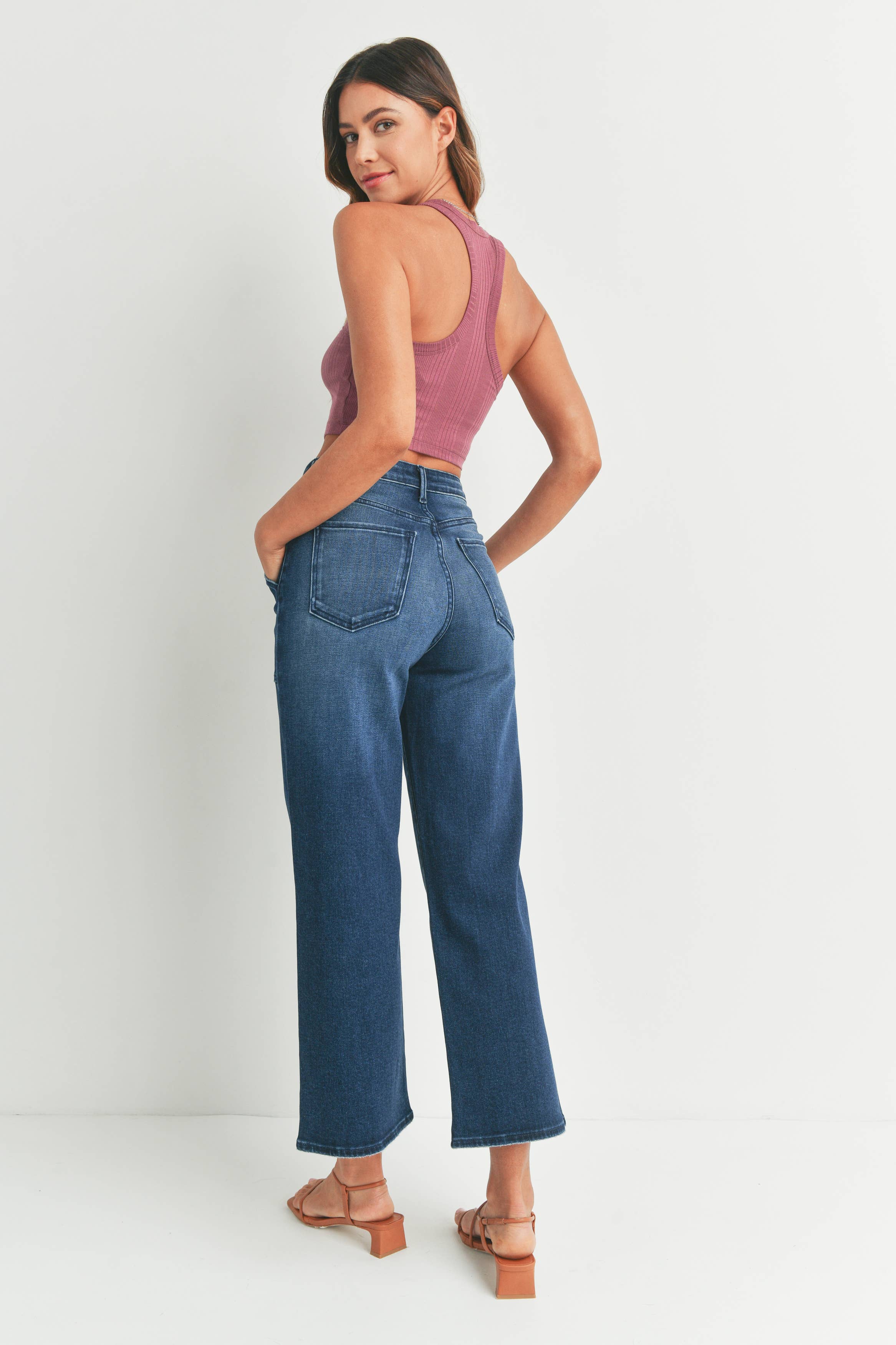 Casey Cargo Pocket Wide Leg Pant