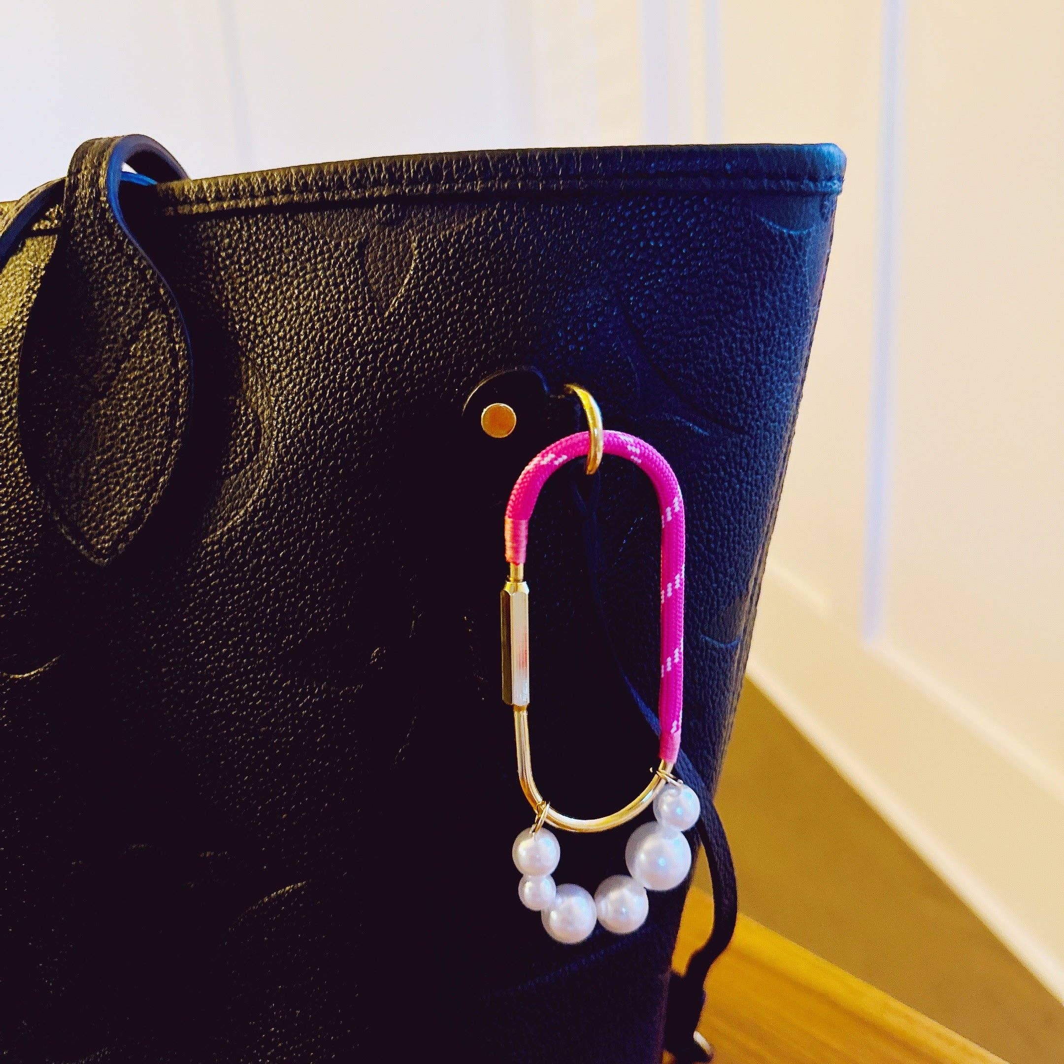 Roped And Pearled Bag Charm
