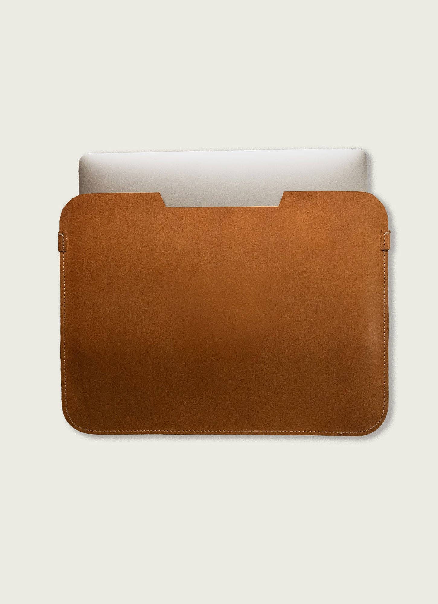 Full-Grain Leather Slim Laptop Sleeve