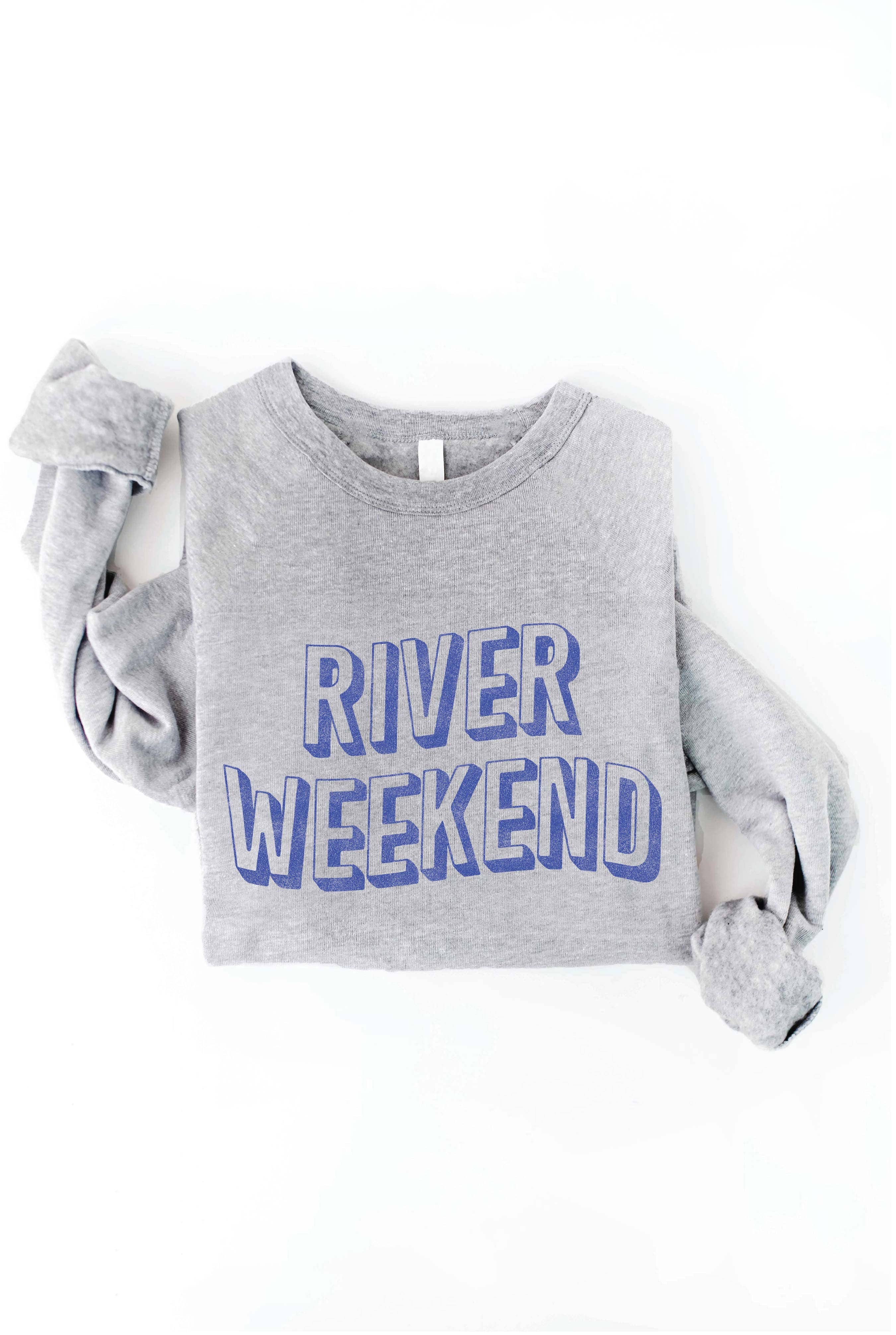 RIVER WEEKEND Graphic Sweatshirt