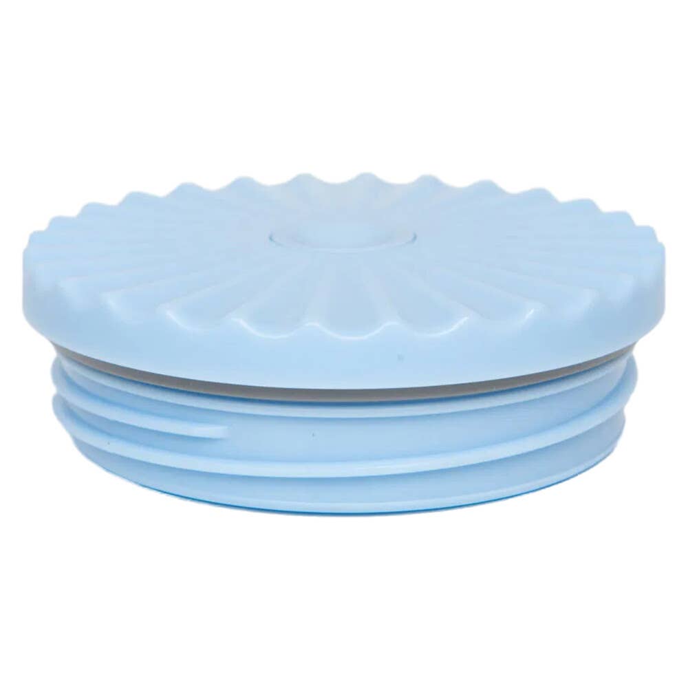 Pink Santa Hats Christmas Blue Tumbler