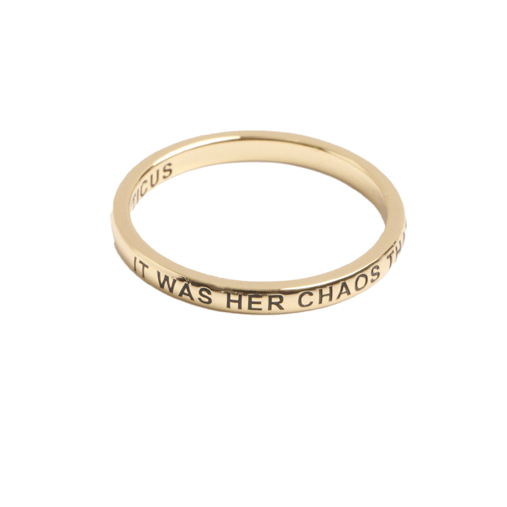 Beautiful Chaos Ring - Gold