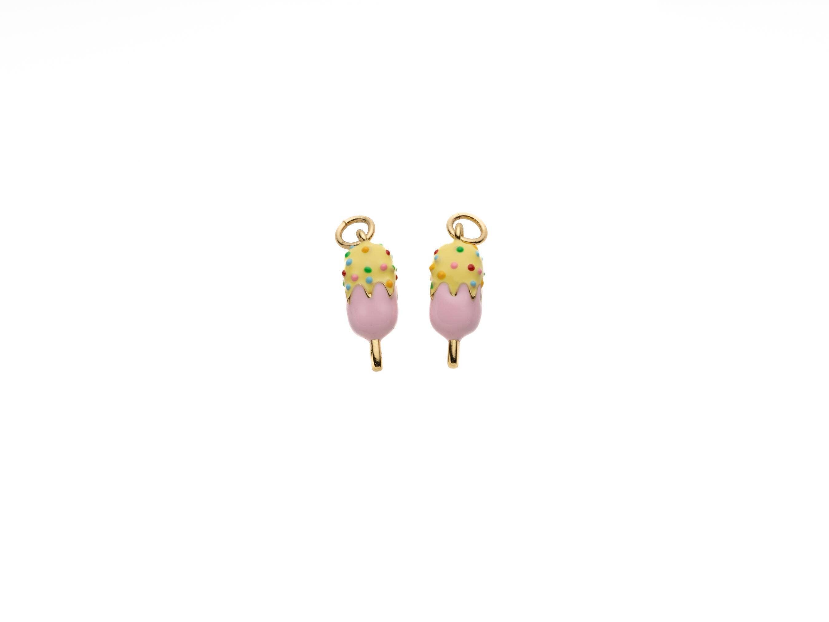 Ice Cream Charm for Necklace or Bracelet CPG2074