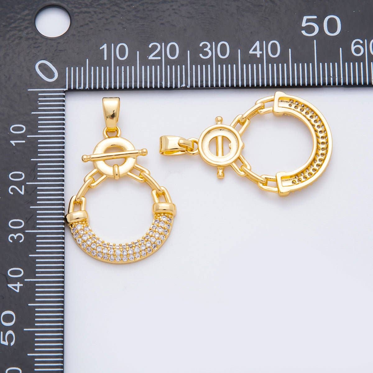 Nautical Round Compass Pendant