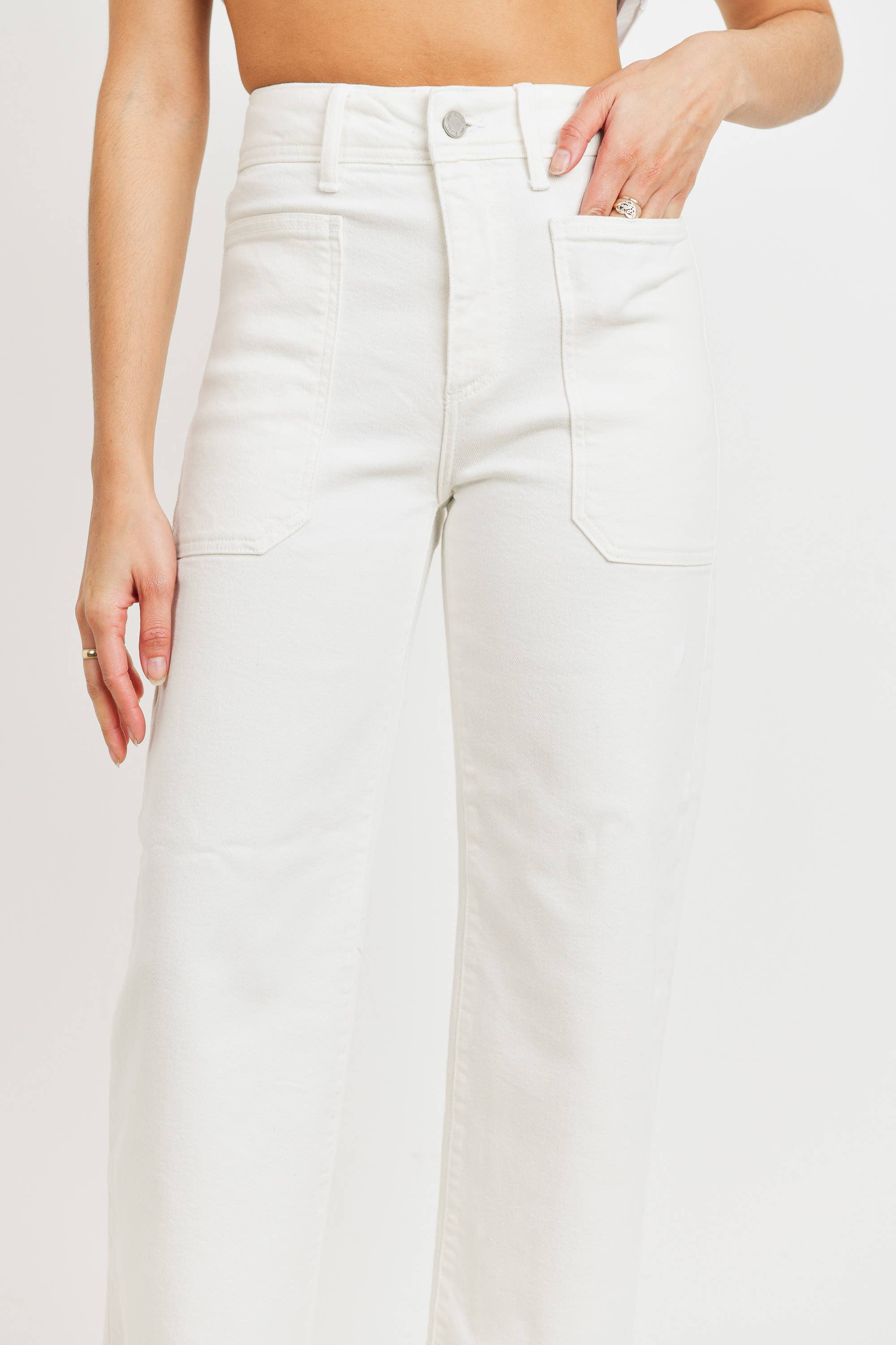 Kristie High Rise Wide Leg Pant