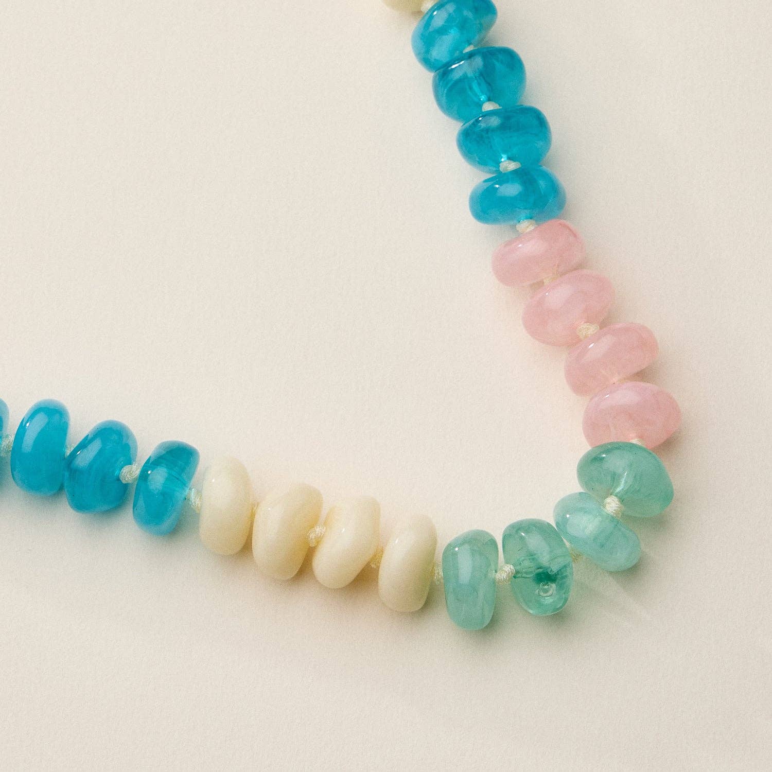 Resin Beaded Chunky Necklace