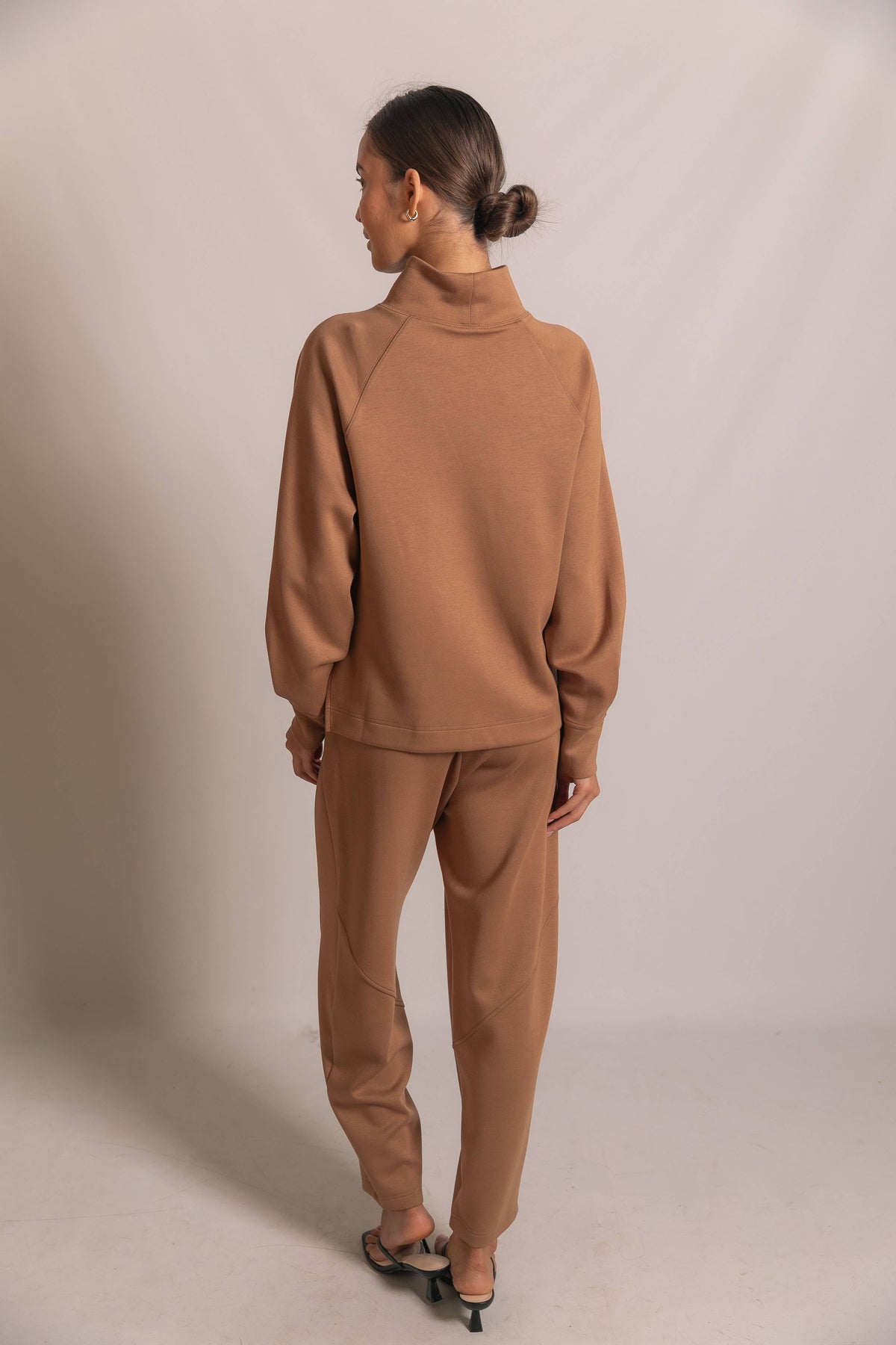 Butter Modal Mock Neck Long Sleeve