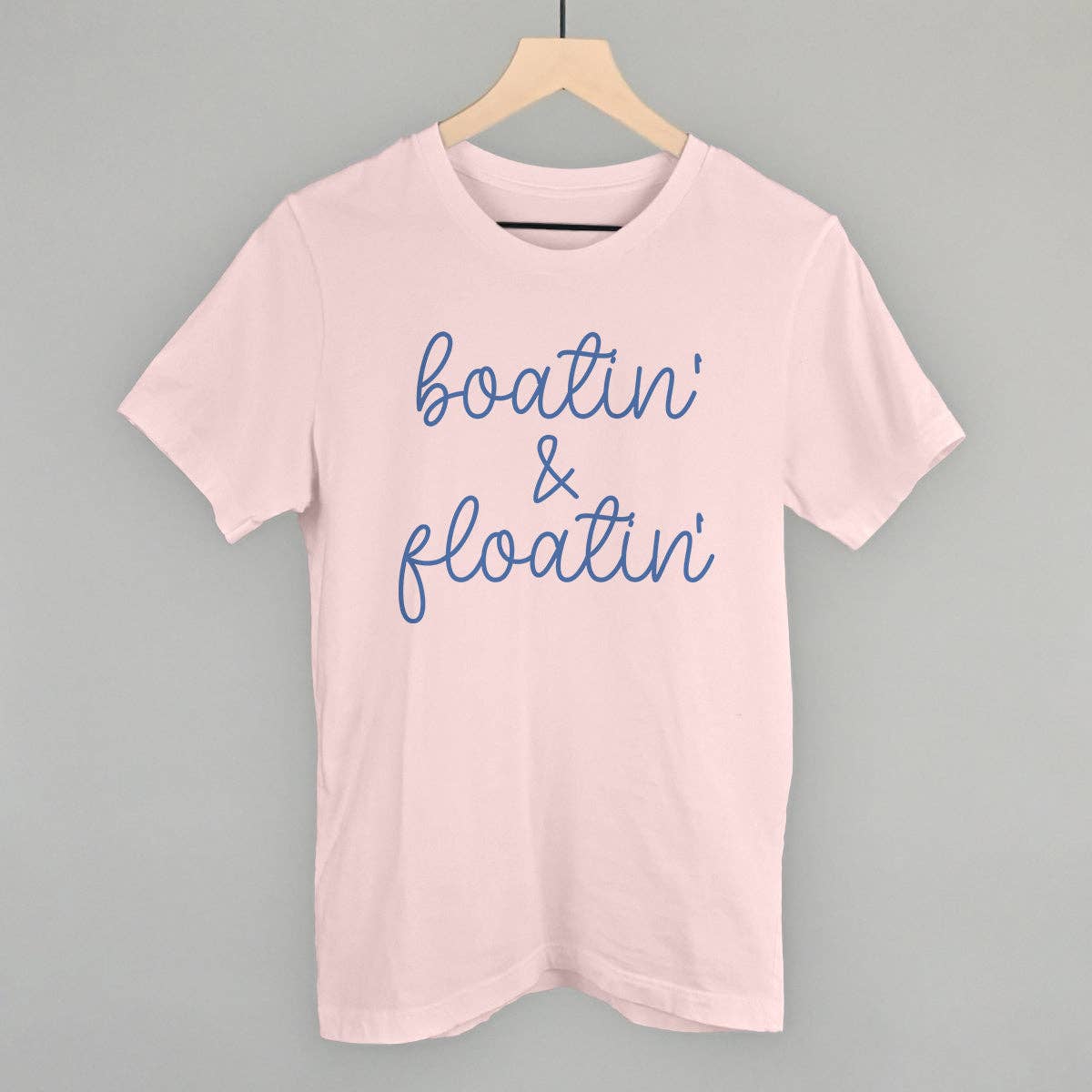 Boatin' & Floatin': Soft Pink Tee