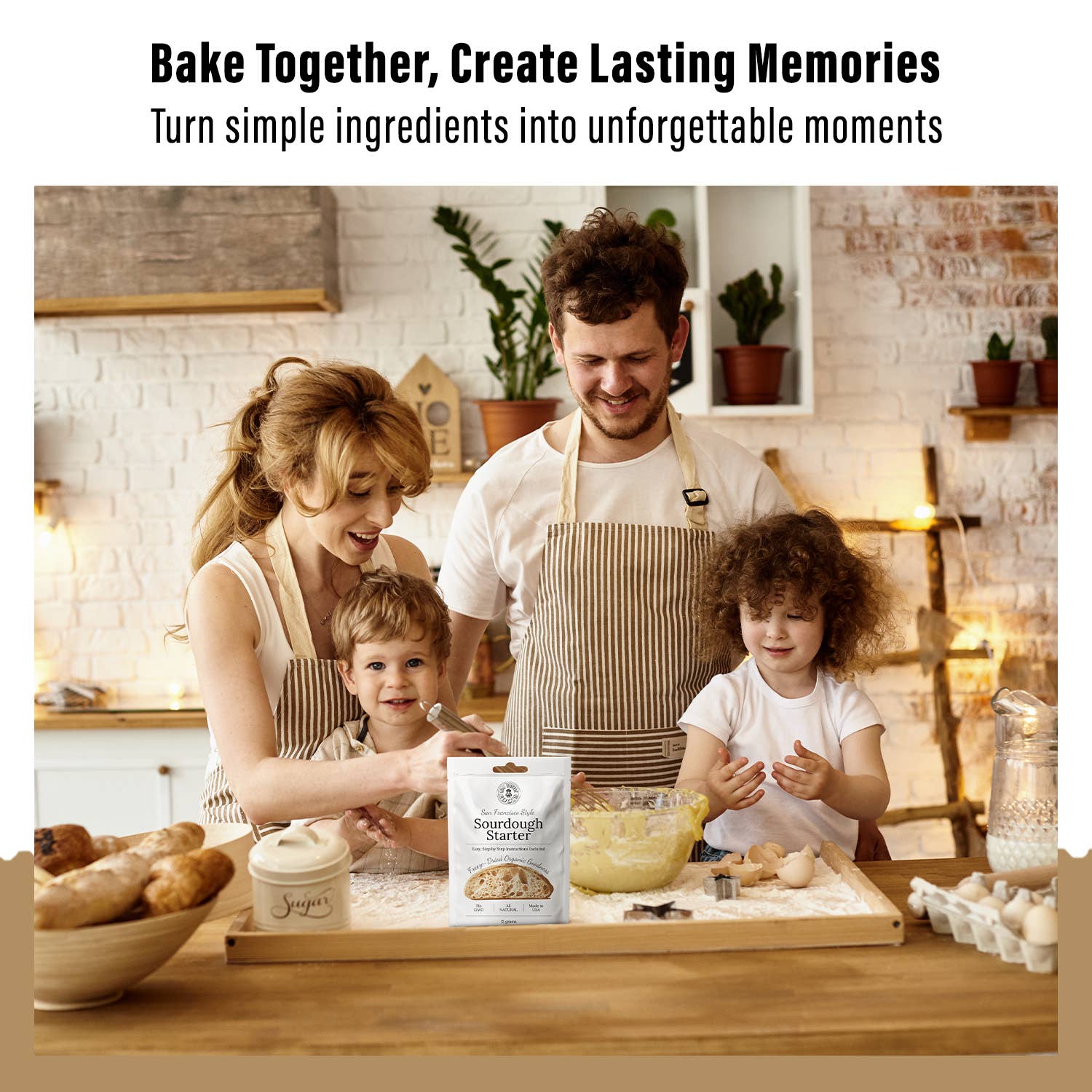 Organic Non-GMO, Freeze Dried, Sourdough Starter