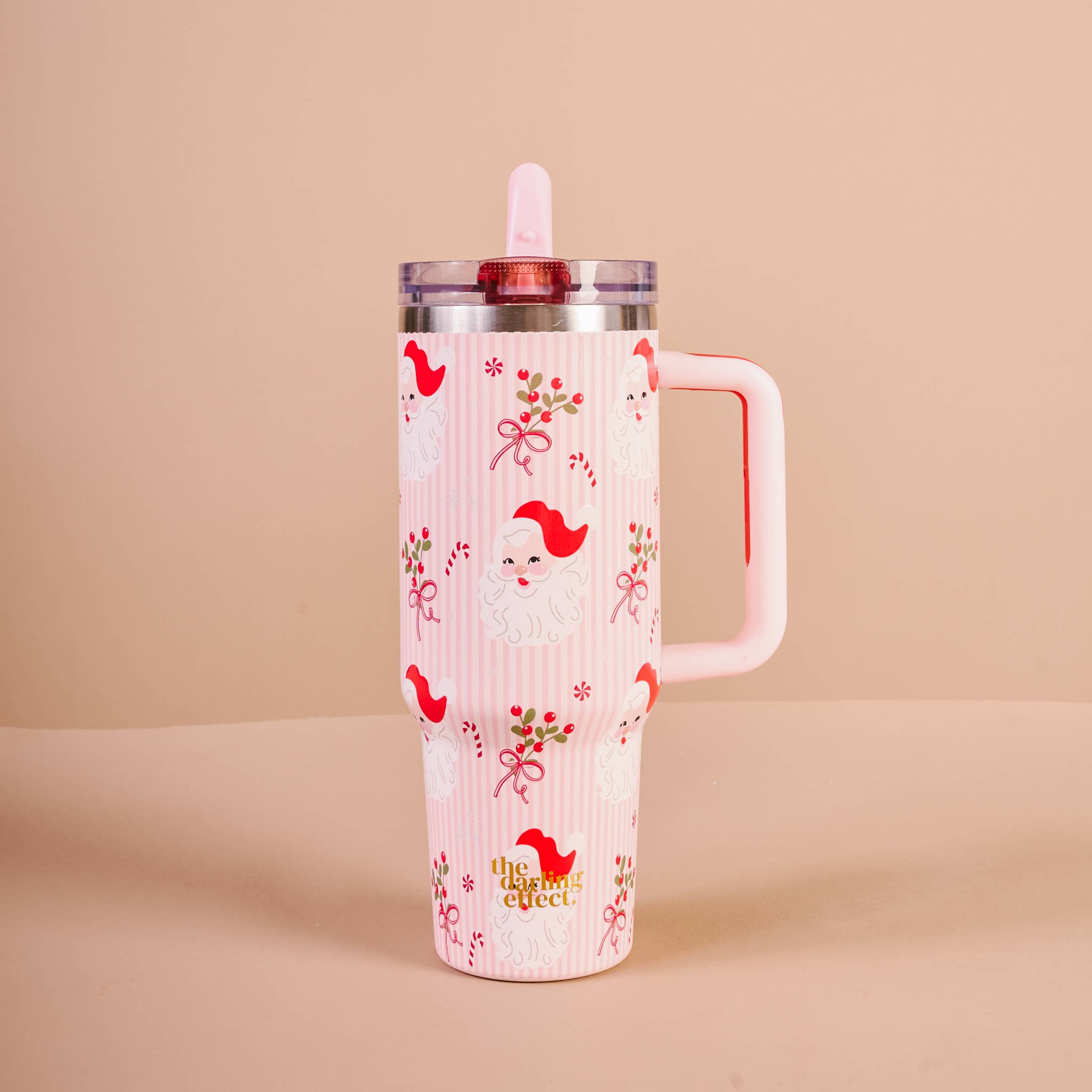 Holly Jolly Santa Tumbler