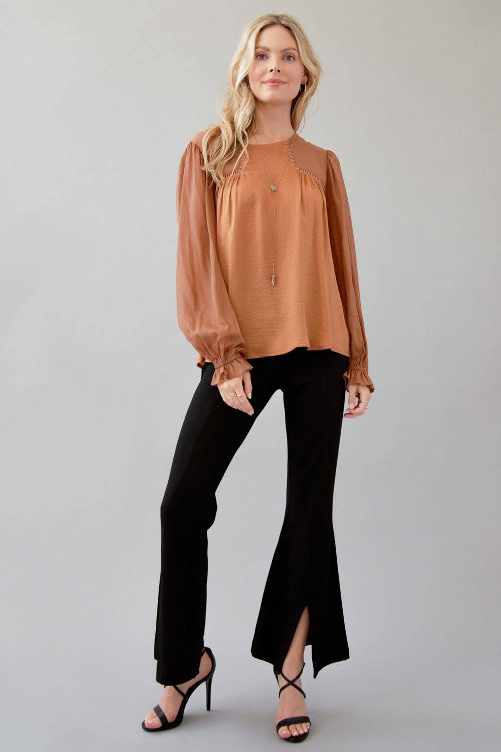Samantha Satin Blouse