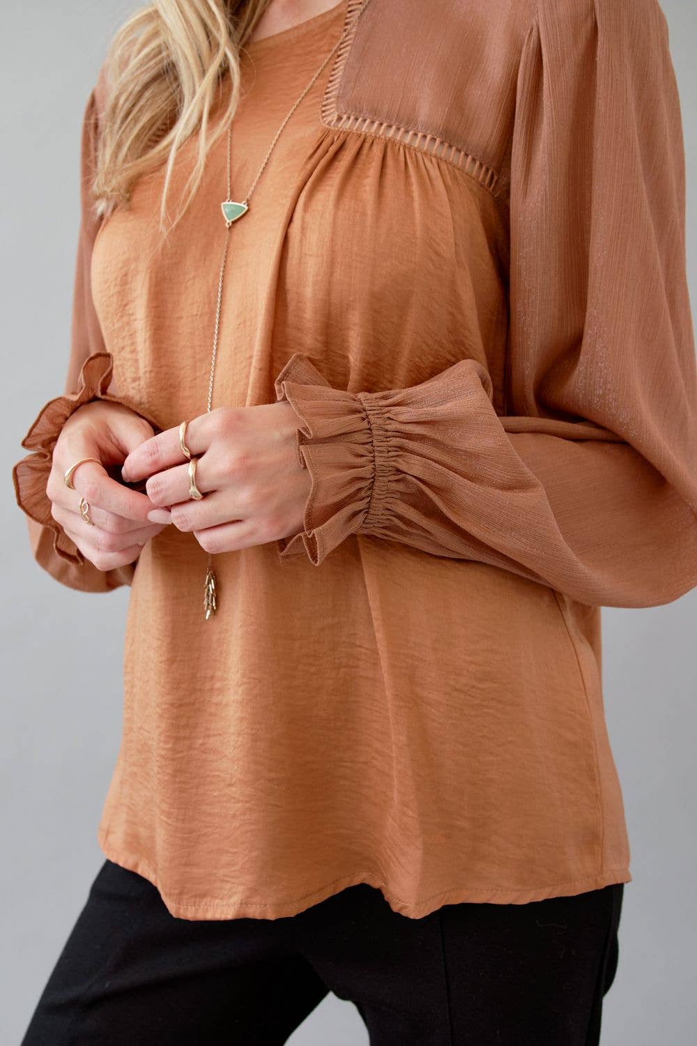 Samantha Satin Blouse