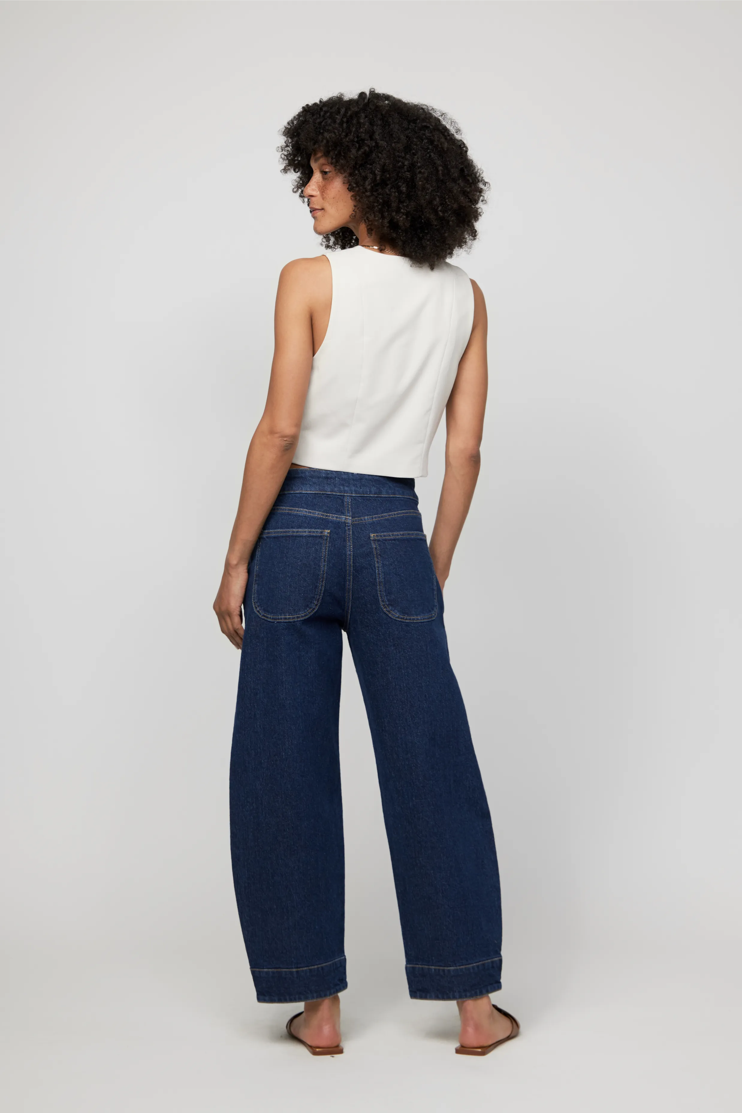 Jasper Balloon Leg High Rise, Vintage Indigo