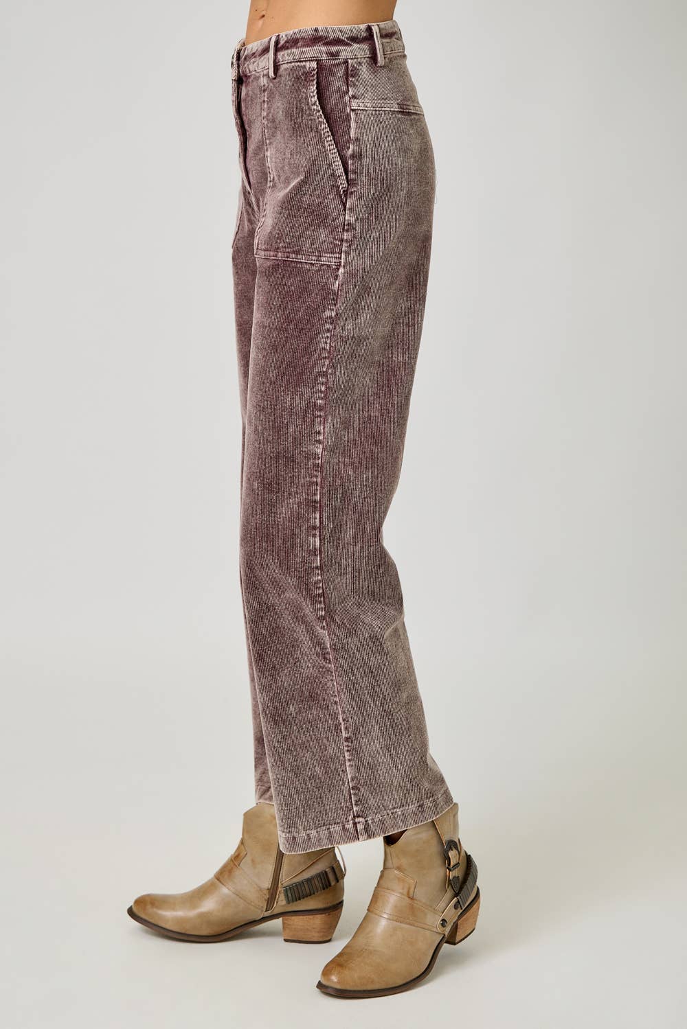 Washed Corduroy Trousers