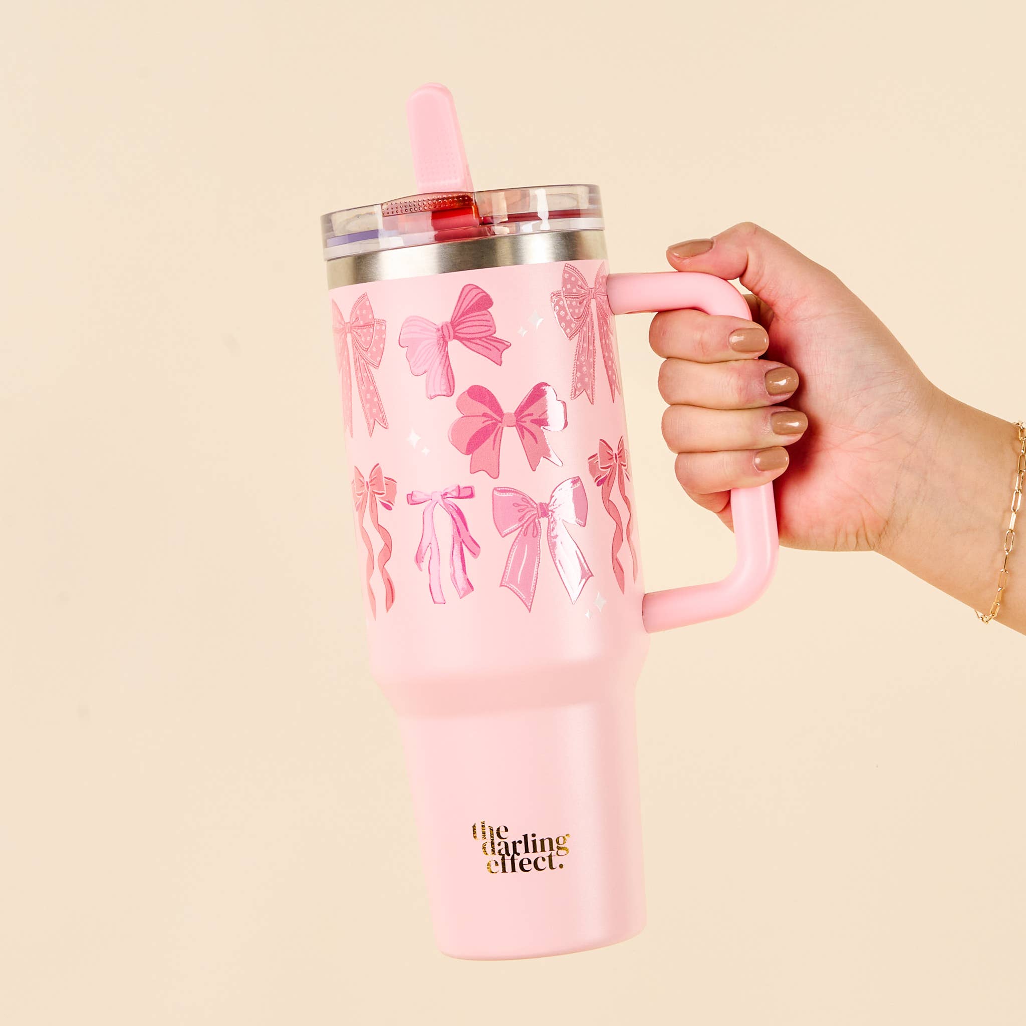 Blushing Bows Tumbler